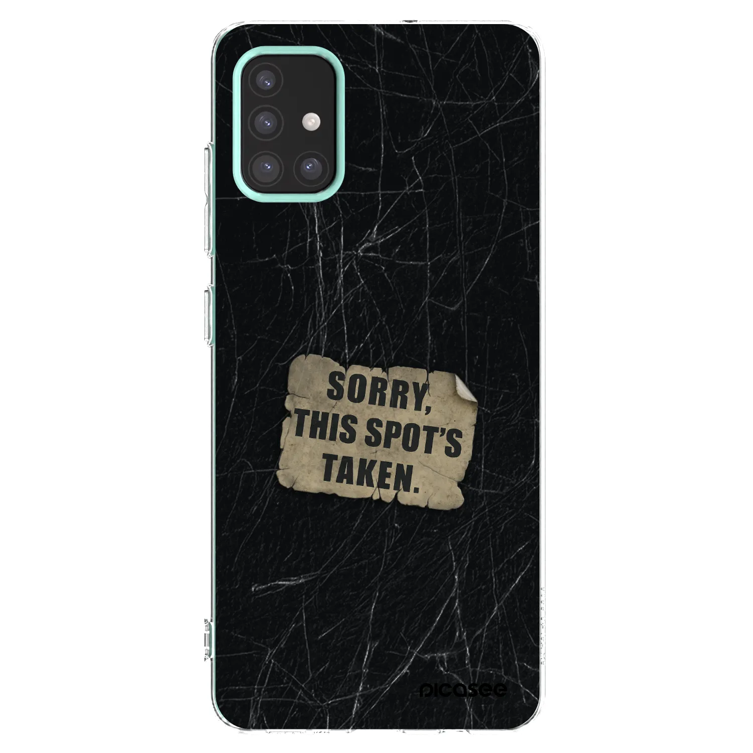 Picasee husă transparentă din silicon pentru Samsung Galaxy M31s - SORRY
