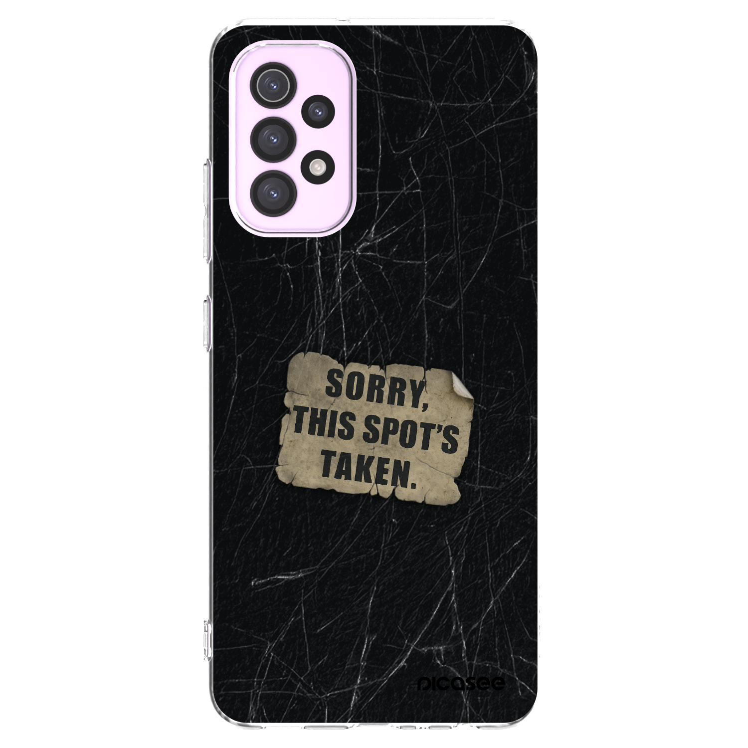 Picasee husă transparentă din silicon pentru Samsung Galaxy A32 5G A326B - SORRY