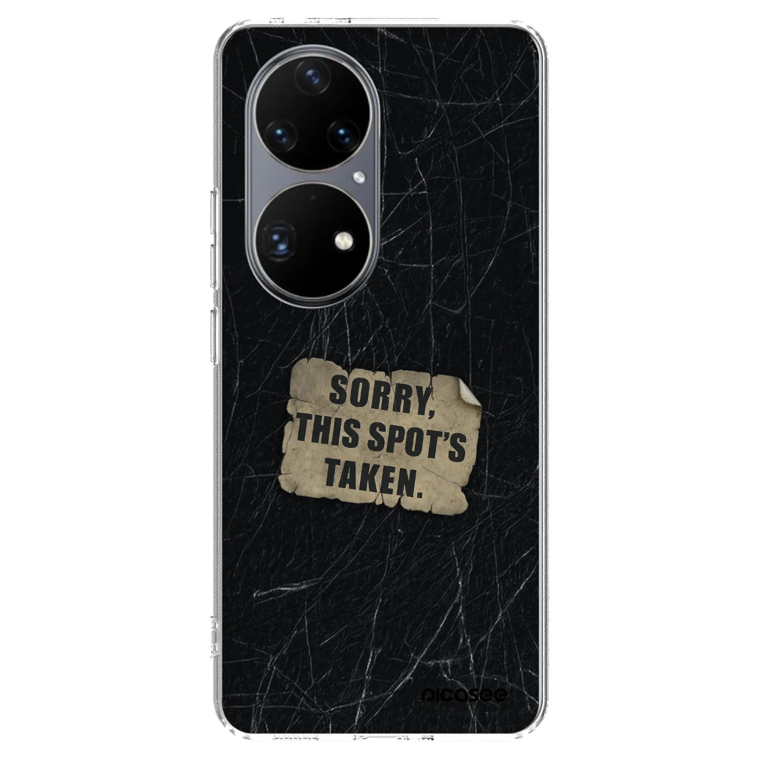 Picasee husă transparentă din silicon pentru Huawei P50 - SORRY