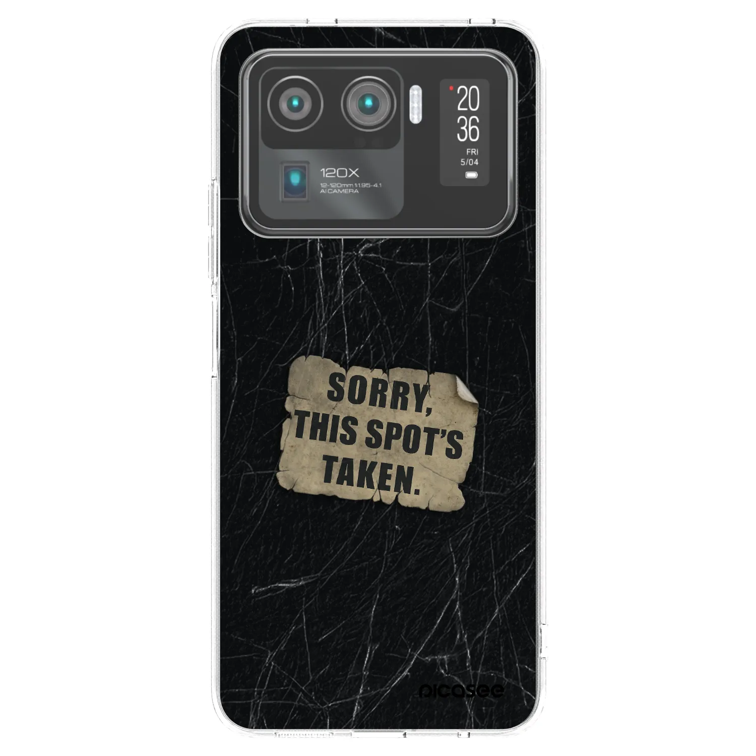 Picasee husă transparentă din silicon pentru Xiaomi Mi 11 Ultra - SORRY