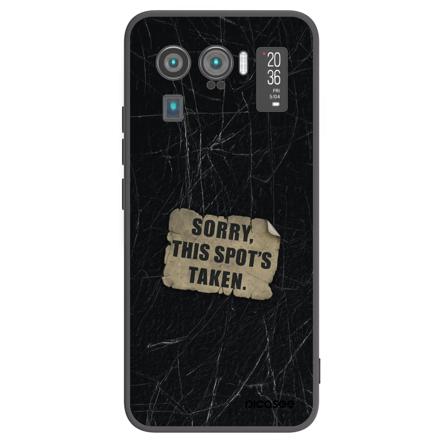 Picasee husă neagră din silicon pentru Xiaomi Mi 11 Ultra - SORRY