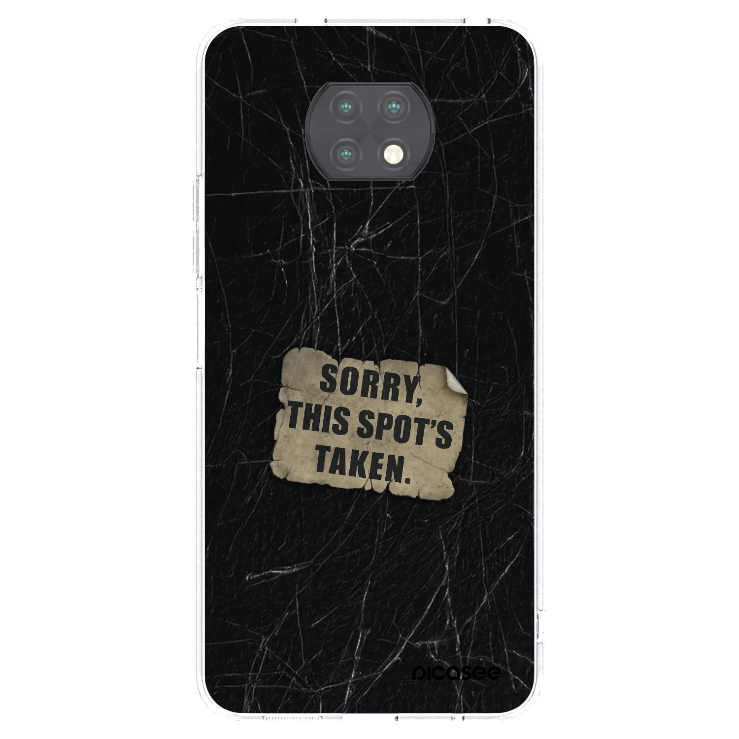 Picasee husă transparentă din silicon pentru Xiaomi Redmi Note 9T - SORRY