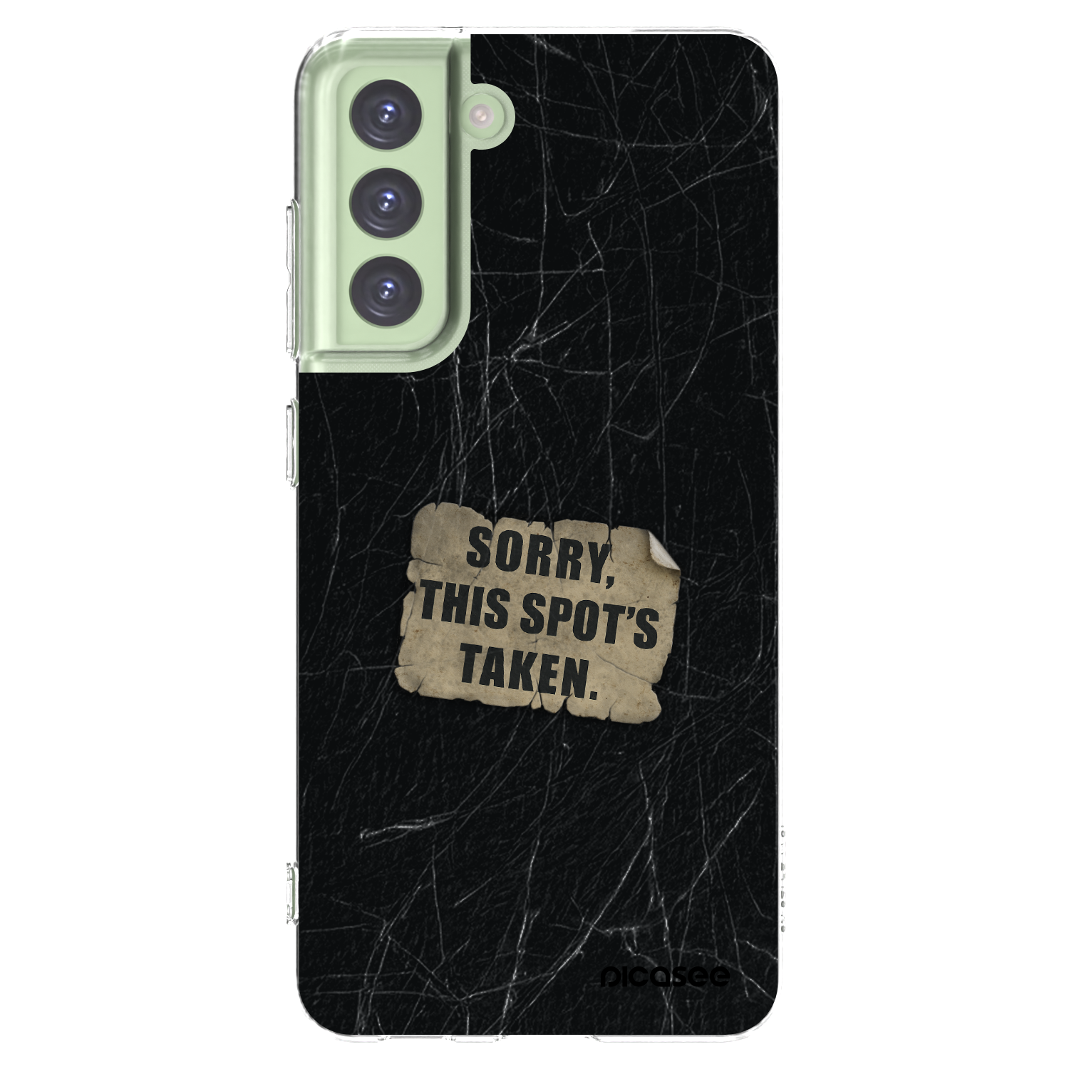 Picasee husă transparentă din silicon pentru Samsung Galaxy S21 FE 5G - SORRY