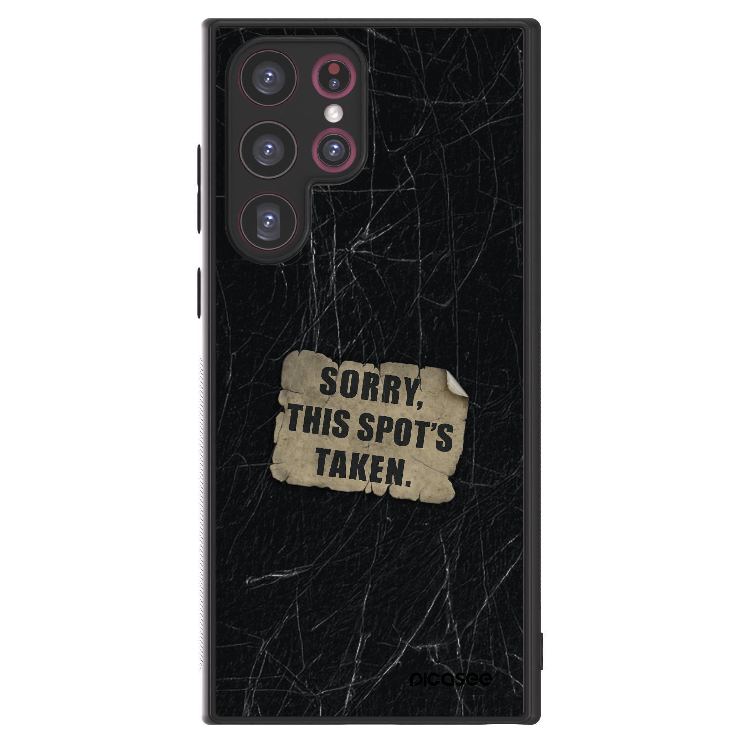 Picasee ULTIMATE CASE pentru Samsung Galaxy S22 Ultra 5G - SORRY