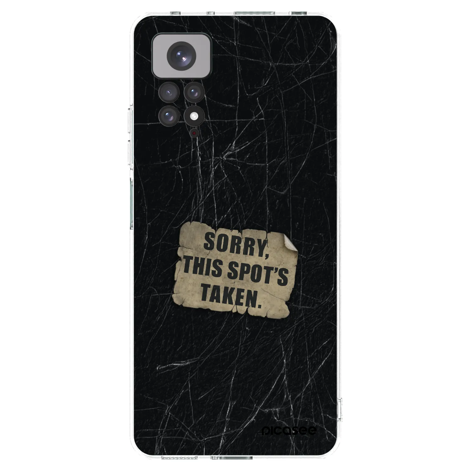 Picasee husă transparentă din silicon pentru Xiaomi Redmi Note 11 - SORRY