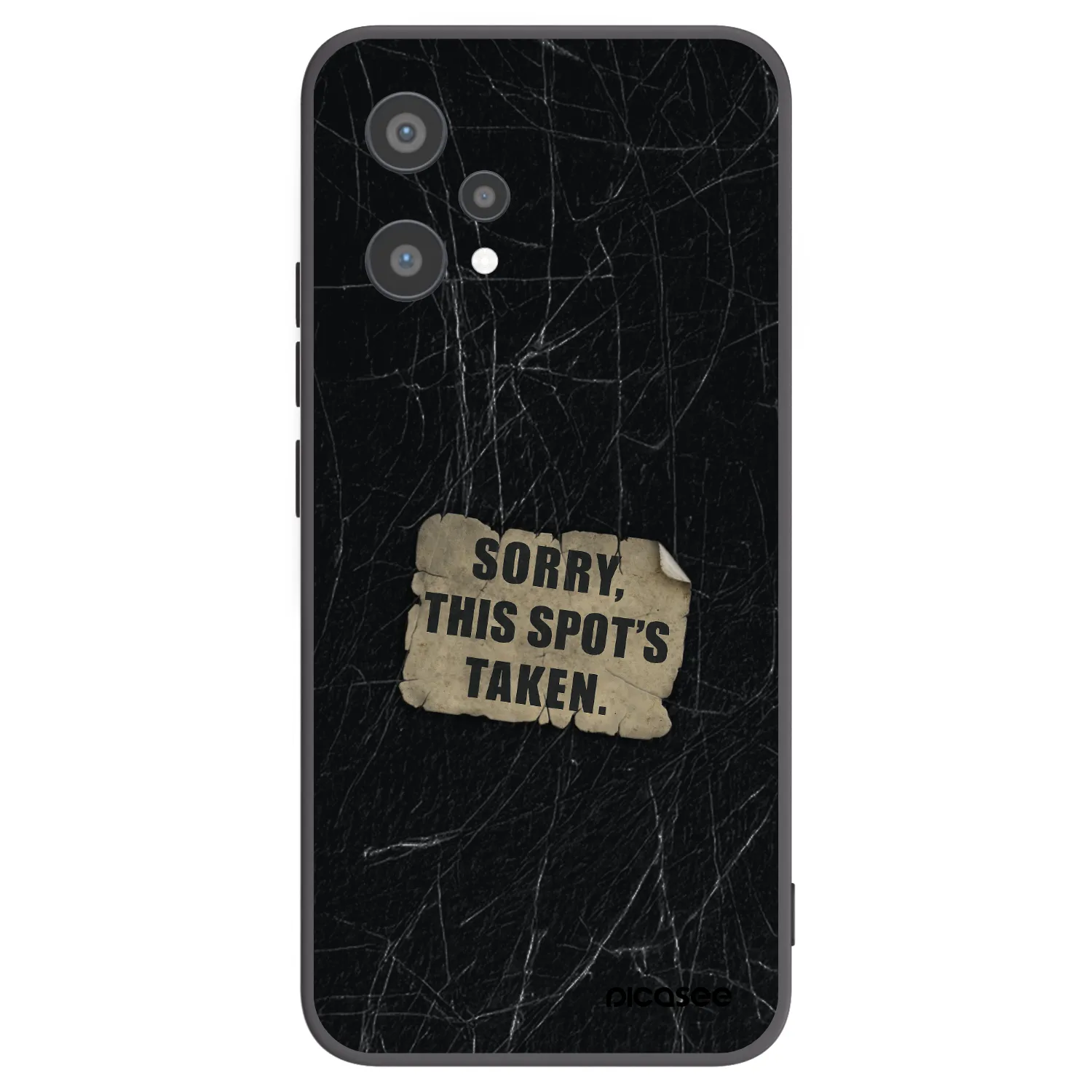 Picasee husă neagră din silicon pentru Realme 9 Pro 5G - SORRY