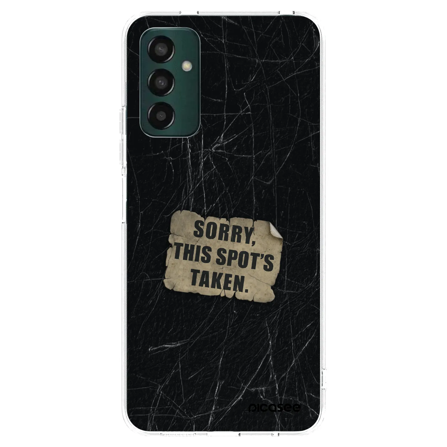 Picasee husă transparentă din silicon pentru Samsung Galaxy M13 M135F - SORRY
