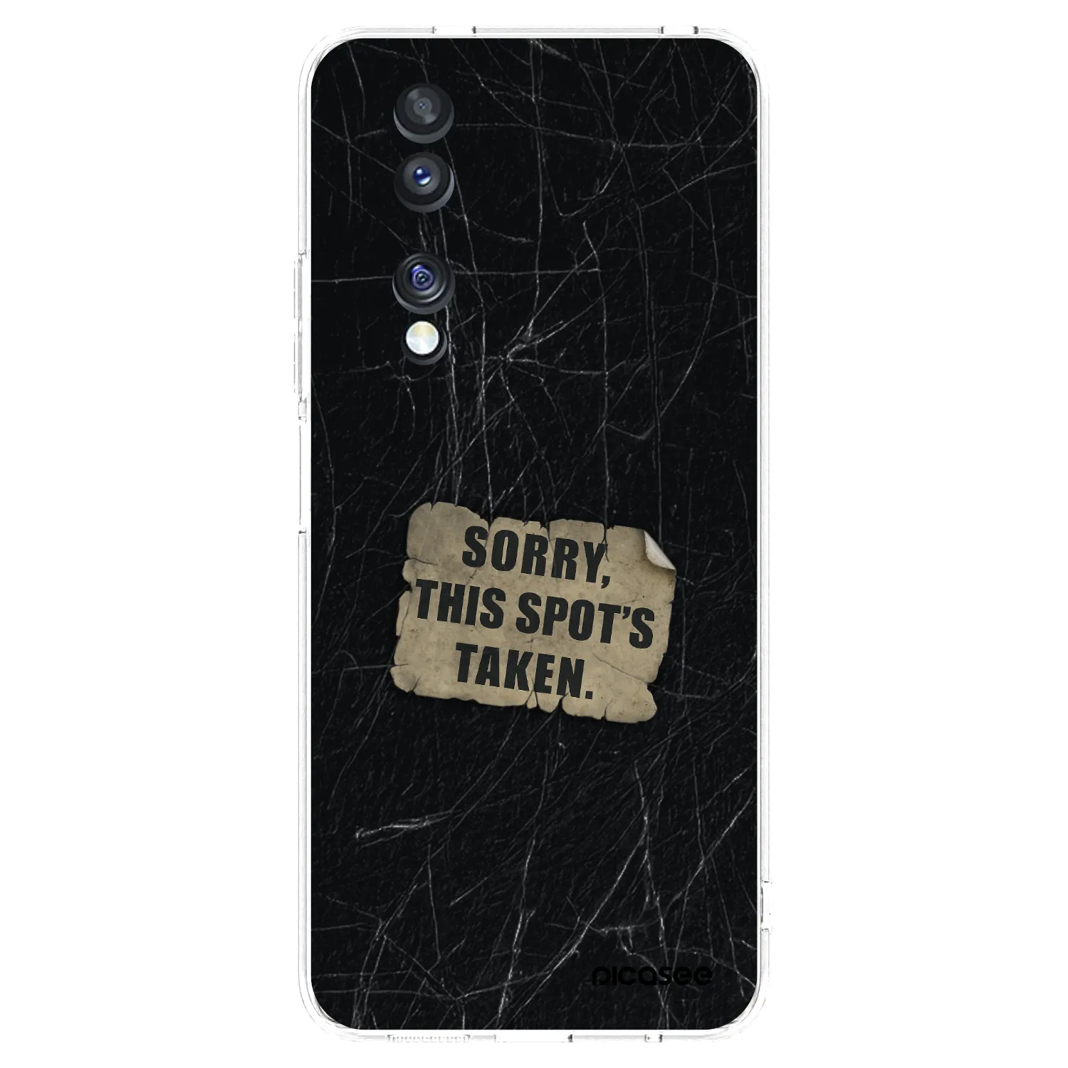Picasee husă transparentă din silicon pentru Honor 70 - SORRY