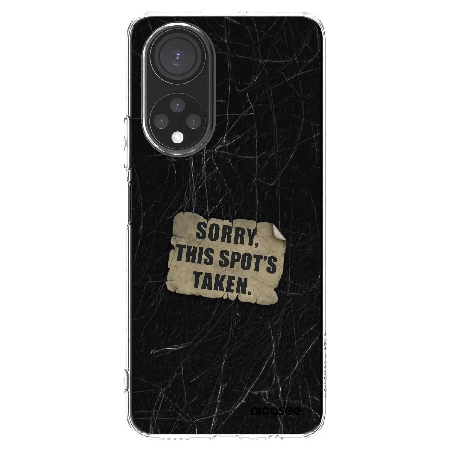 Picasee husă transparentă din silicon pentru Honor X7 - SORRY