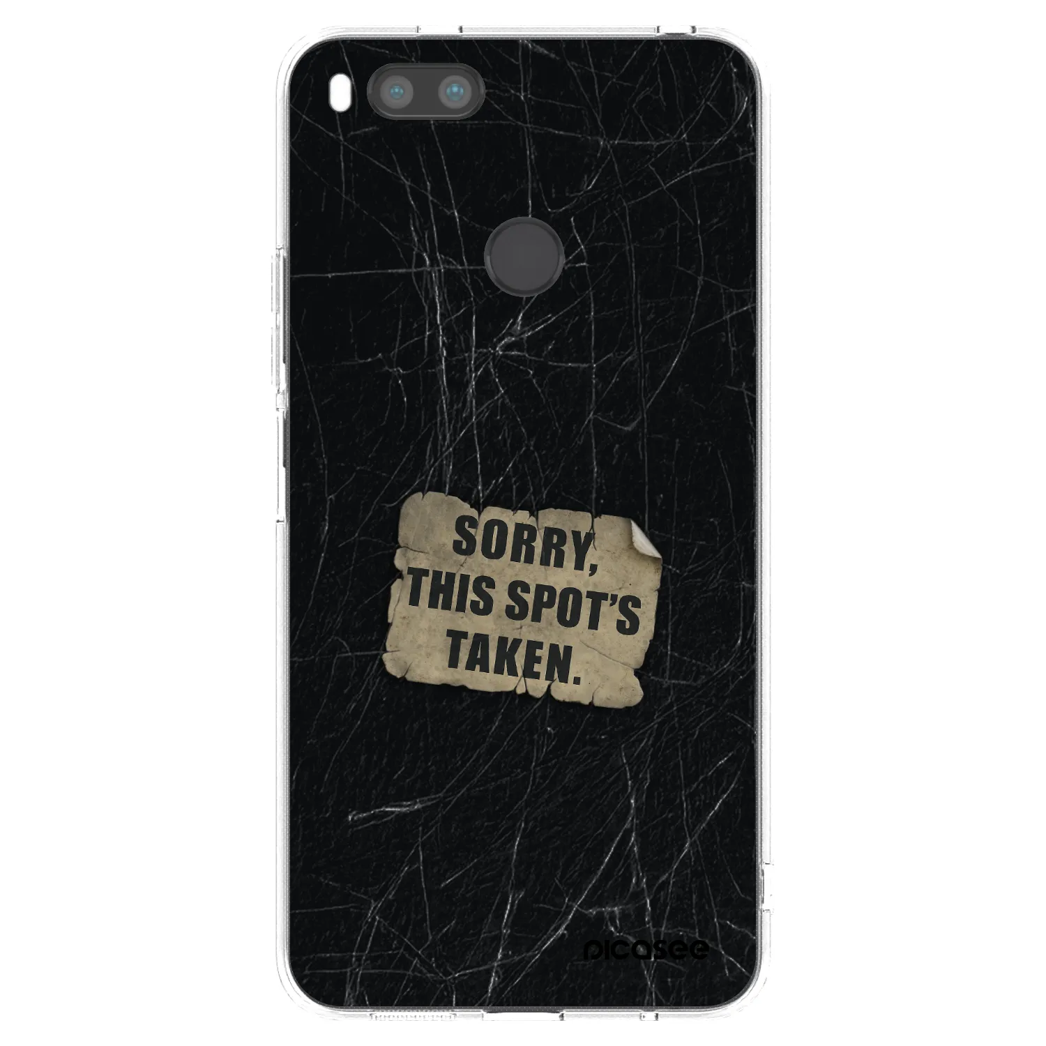 Picasee husă transparentă din silicon pentru Xiaomi Redmi A1 - SORRY