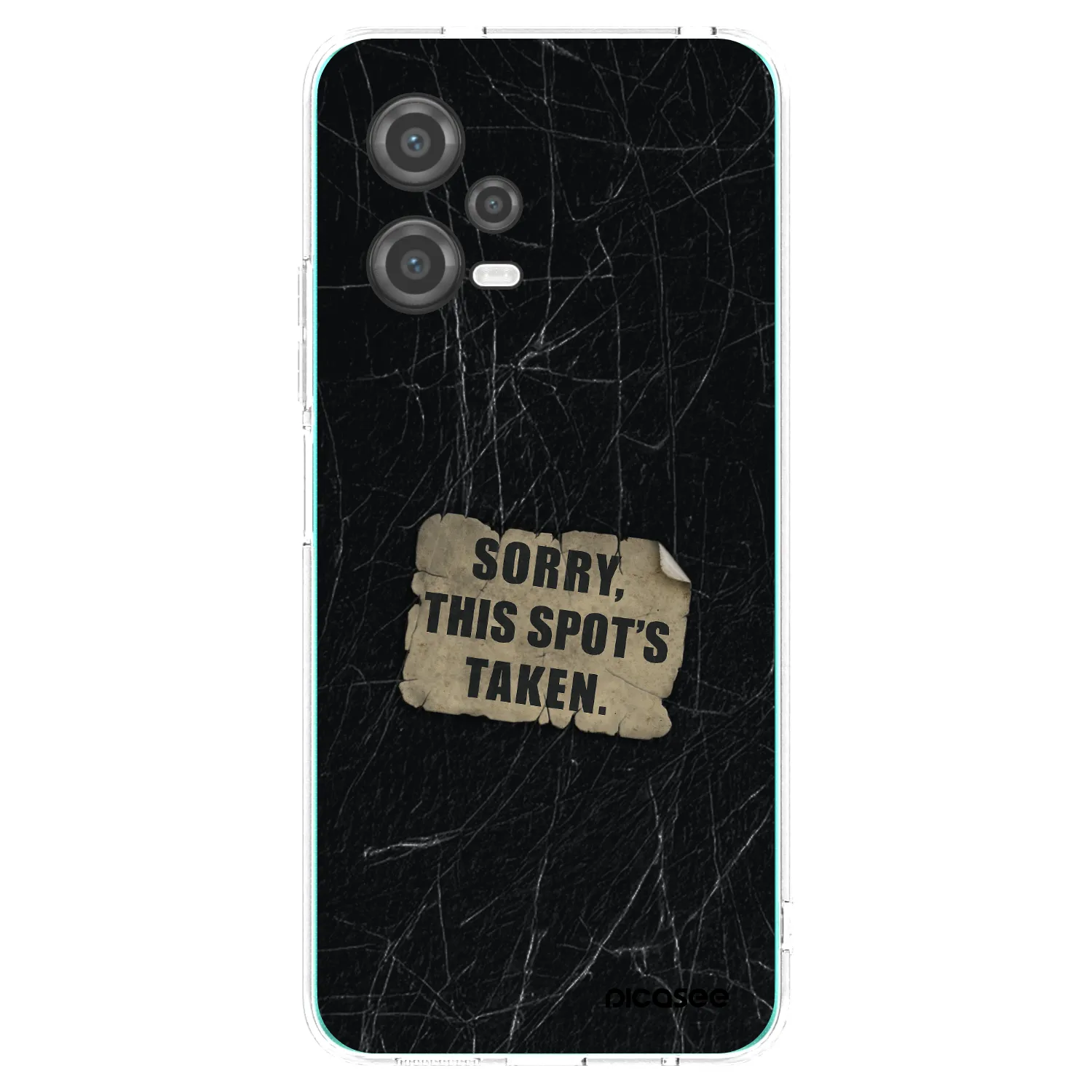 Picasee husă transparentă din silicon pentru Xiaomi Poco X5 - SORRY