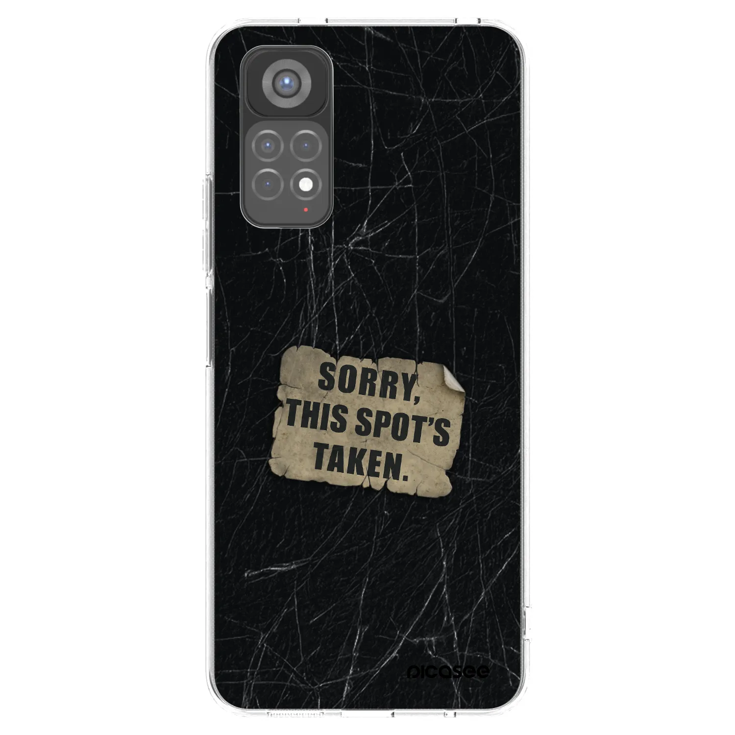 Picasee husă transparentă din silicon pentru Xiaomi Redmi Note 11S 5G - SORRY