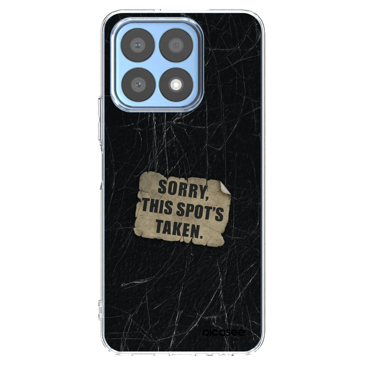 Picasee husă transparentă din silicon pentru Honor X8a - SORRY