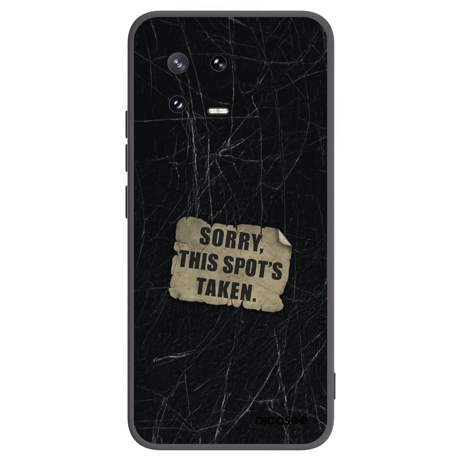 Picasee husă neagră din silicon pentru Xiaomi 13 Pro - SORRY