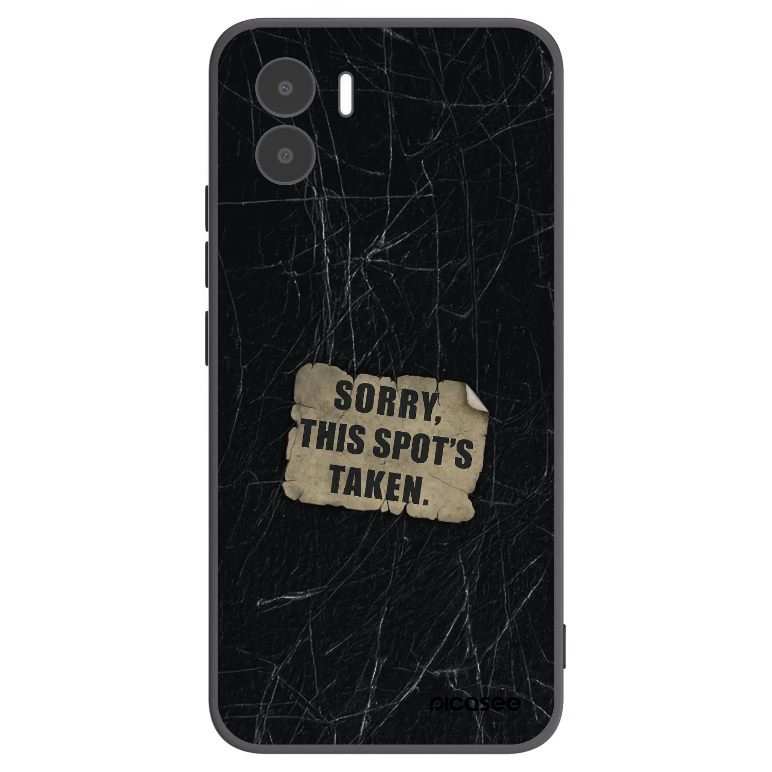 Picasee husă neagră din silicon pentru Xiaomi Redmi A2 - SORRY