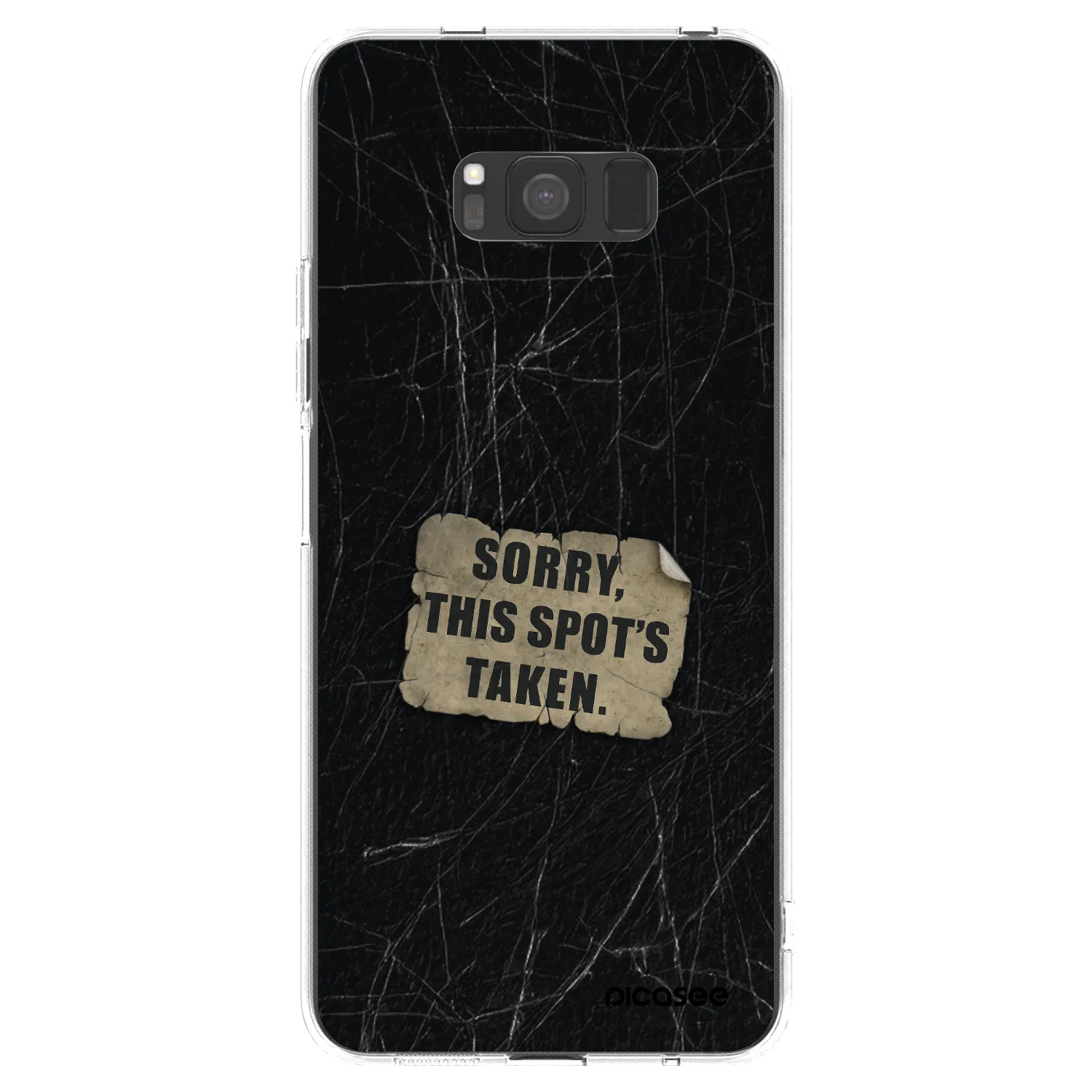 Picasee husă transparentă din silicon pentru Samsung Galaxy S8 G950F - SORRY