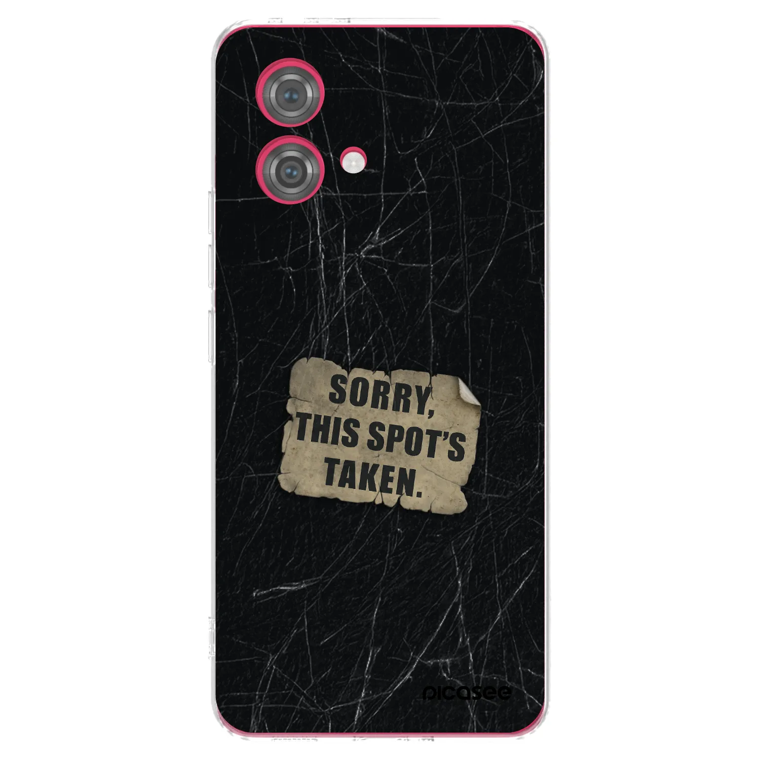 Picasee husă transparentă din silicon pentru Motorola Moto G84 5G - SORRY