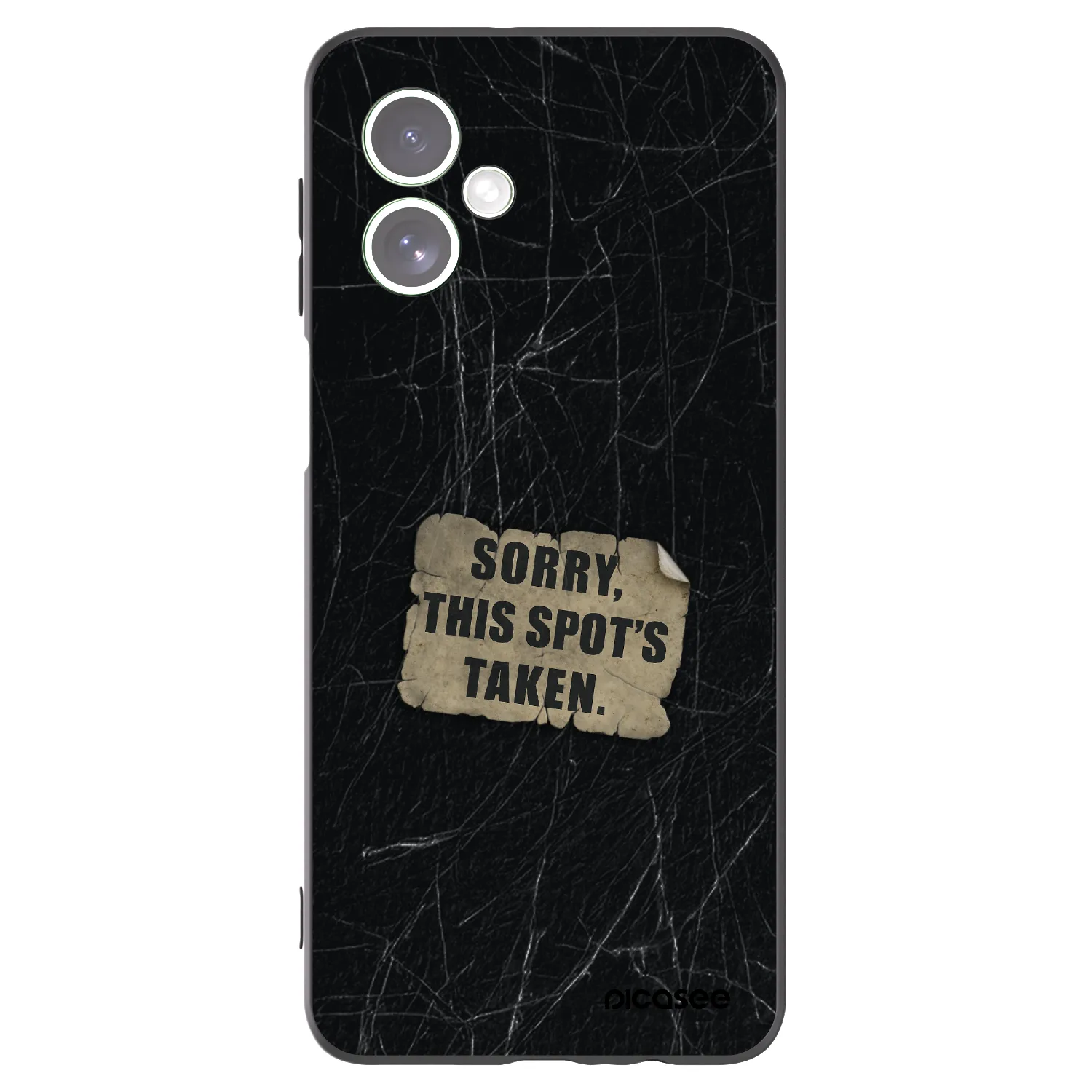 Picasee husă neagră din silicon pentru Motorola Moto G54 5G - SORRY