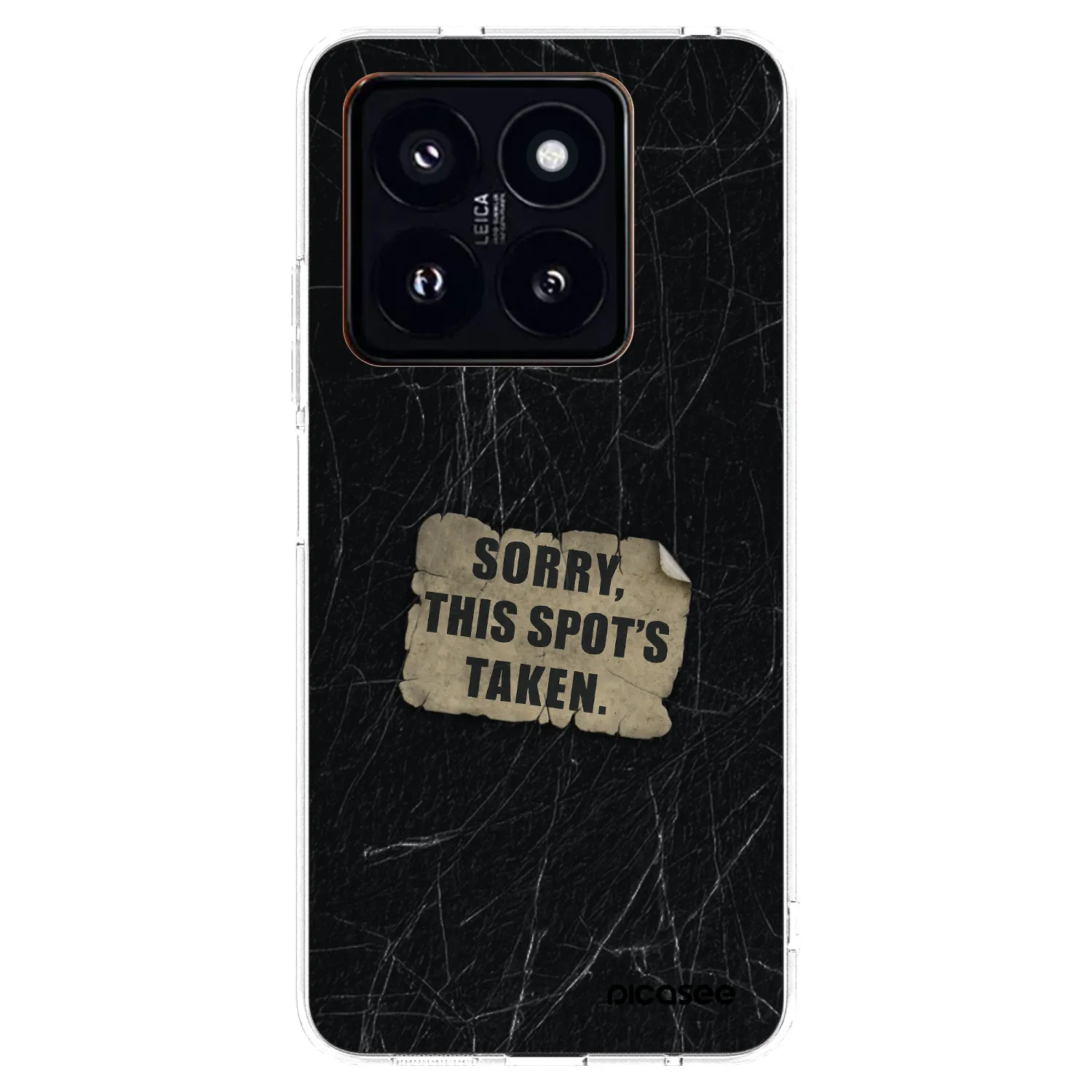 Picasee husă transparentă din silicon pentru Xiaomi 14 Pro - SORRY