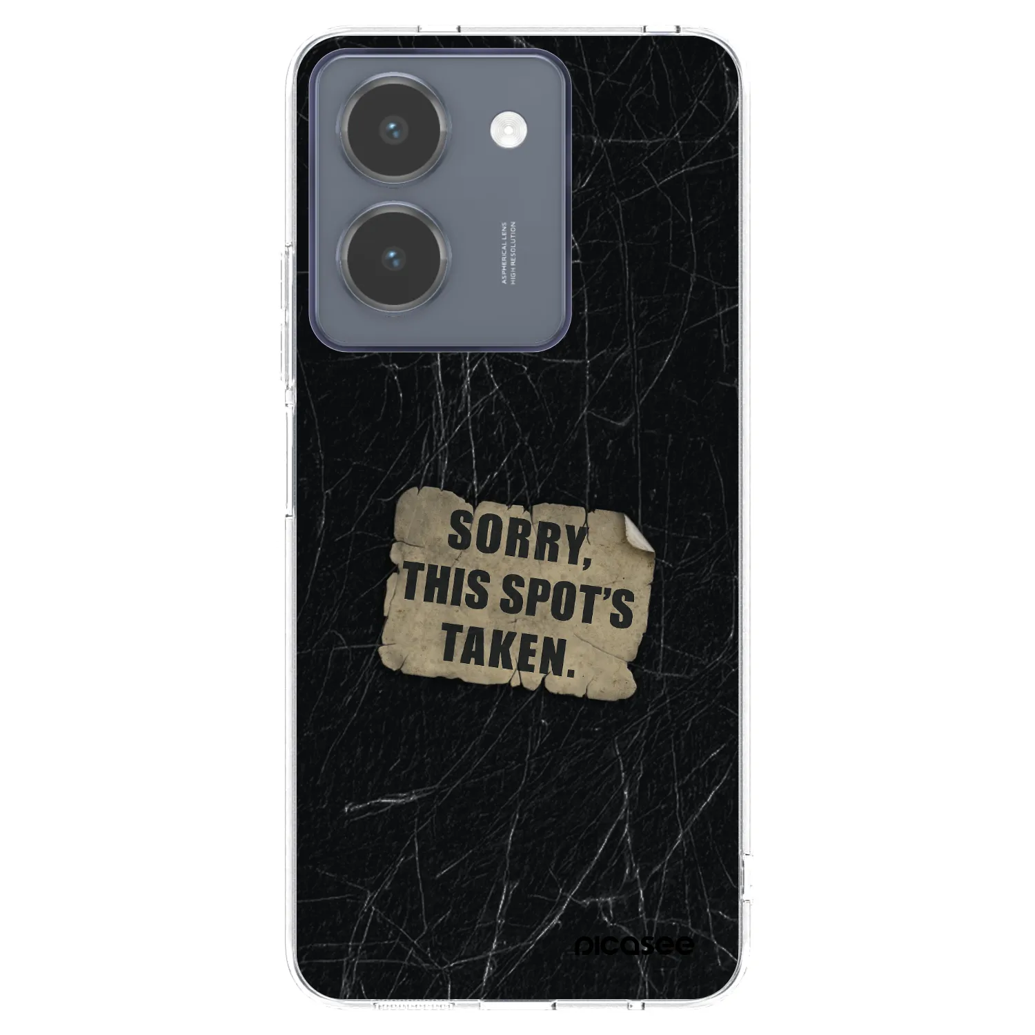 Picasee husă transparentă din silicon pentru Vivo Y36 4G - SORRY