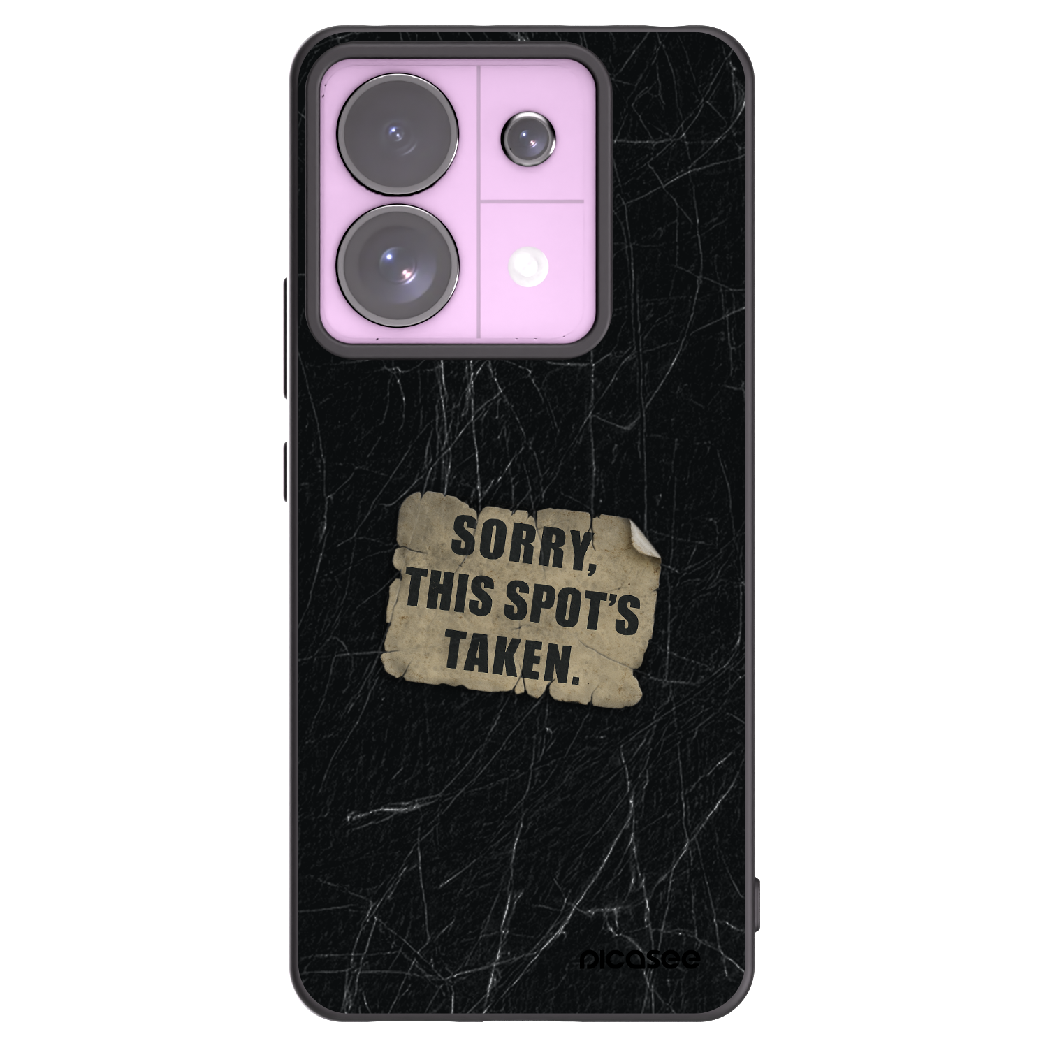 Picasee husă neagră din silicon pentru Xiaomi Redmi Note 13 Pro 5G - SORRY