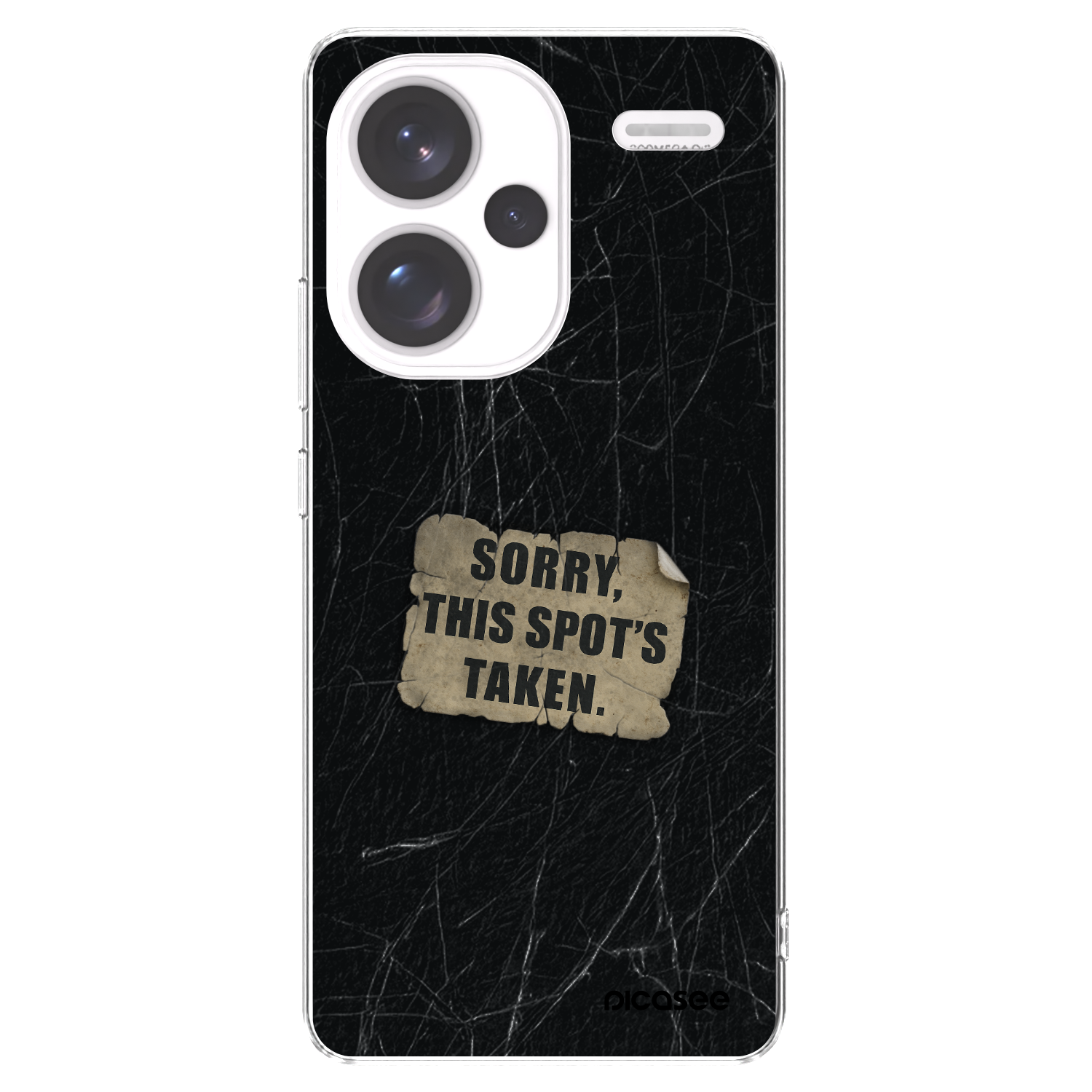 Picasee husă transparentă din silicon pentru Xiaomi Redmi Note 13 Pro+ 5G - SORRY