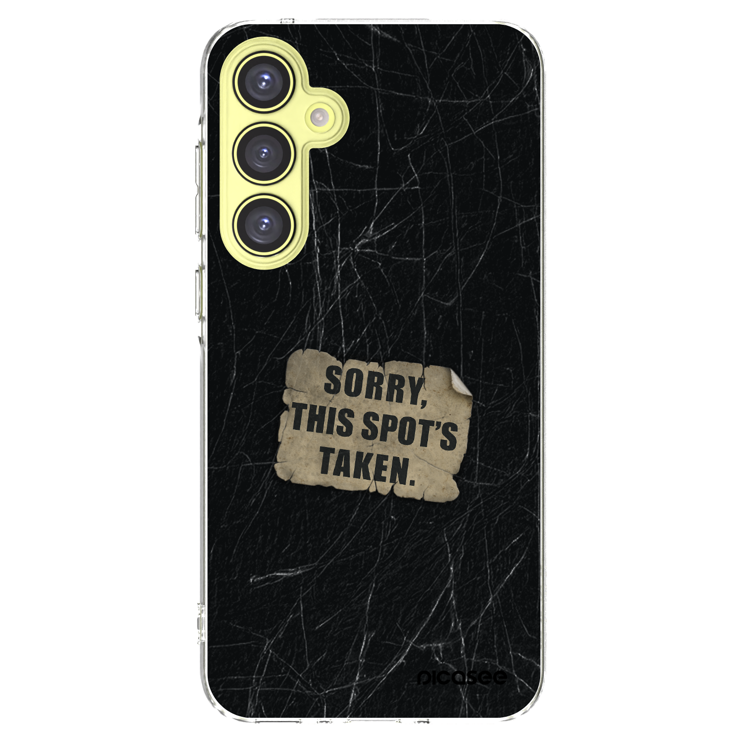 Picasee husă transparentă din silicon pentru Samsung Galaxy A35 5G A356B - SORRY