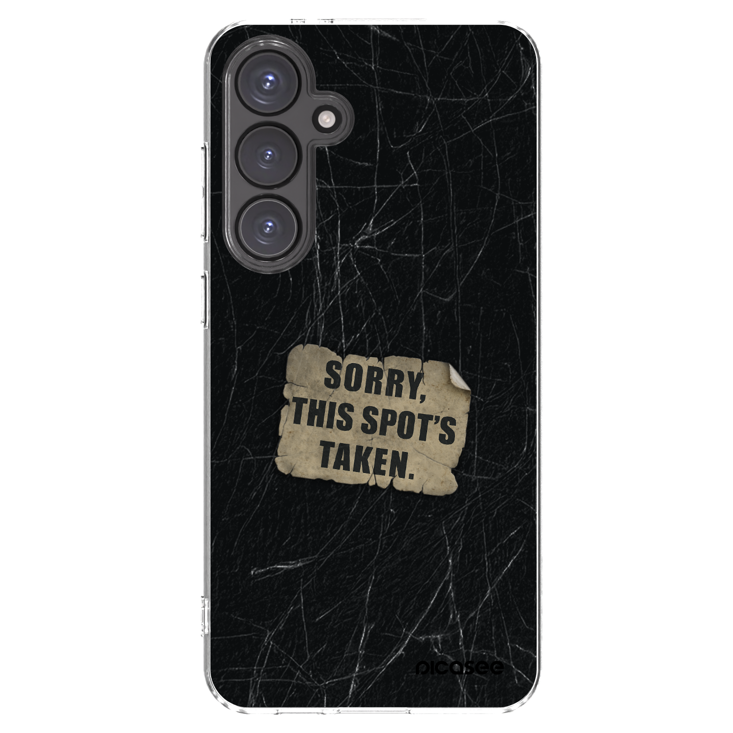 Picasee husă transparentă din silicon pentru Samsung Galaxy S24 FE S721B - SORRY