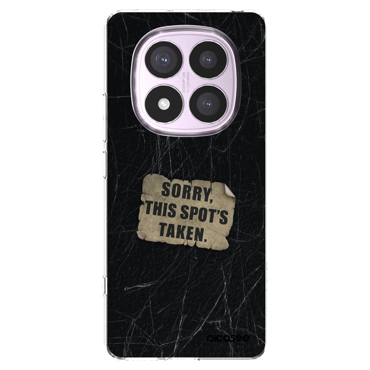 Picasee husă transparentă din silicon pentru Xiaomi Redmi Note 14 Pro 5G - SORRY