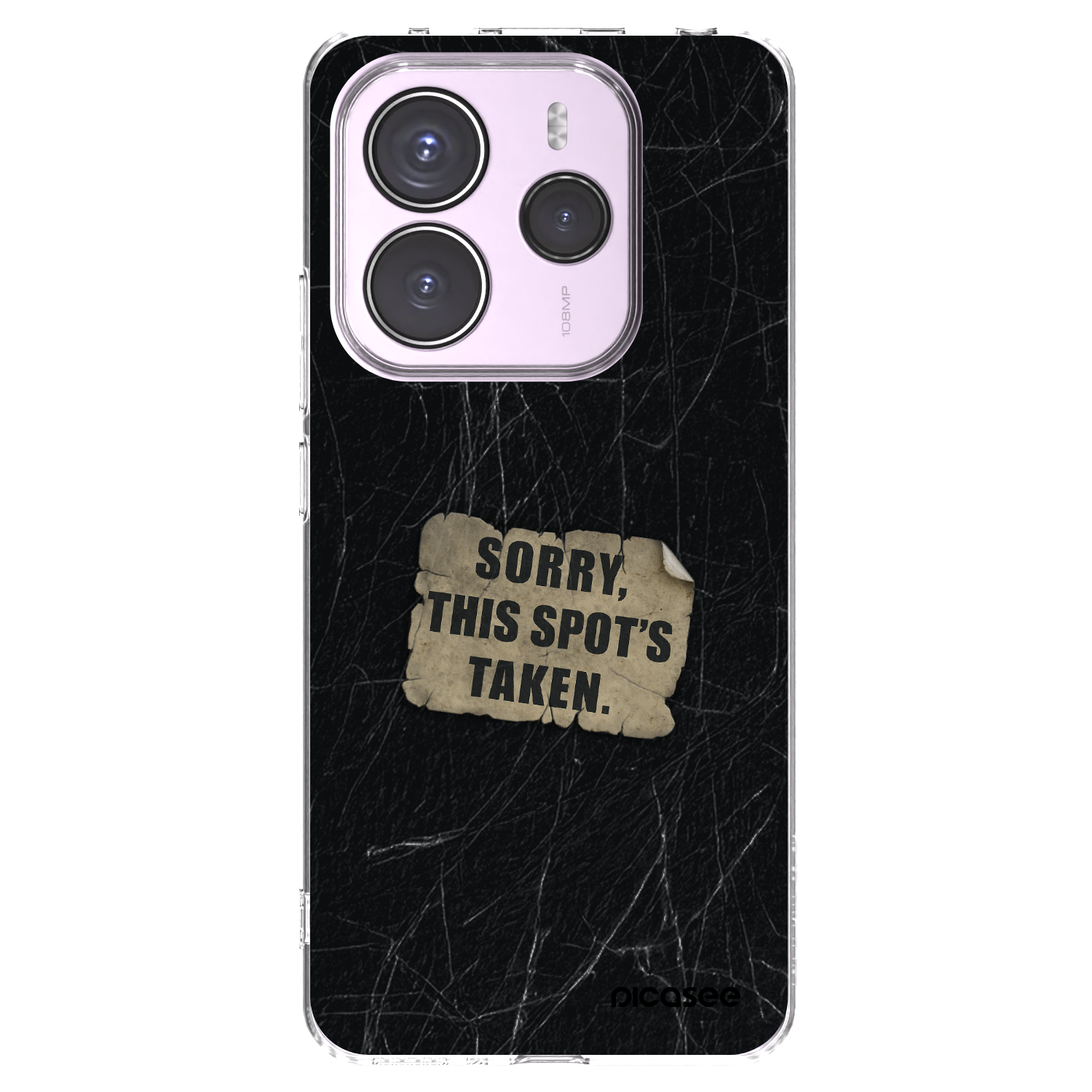 Picasee husă transparentă din silicon pentru Xiaomi Redmi Note 14 5G - SORRY