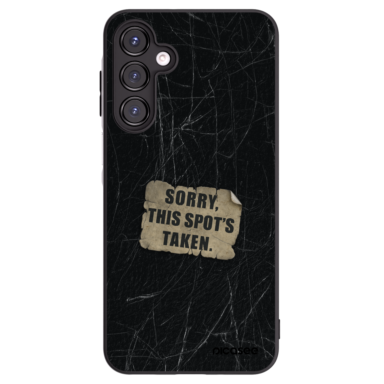 Picasee husă neagră din silicon pentru Samsung Galaxy A16 5G - SORRY