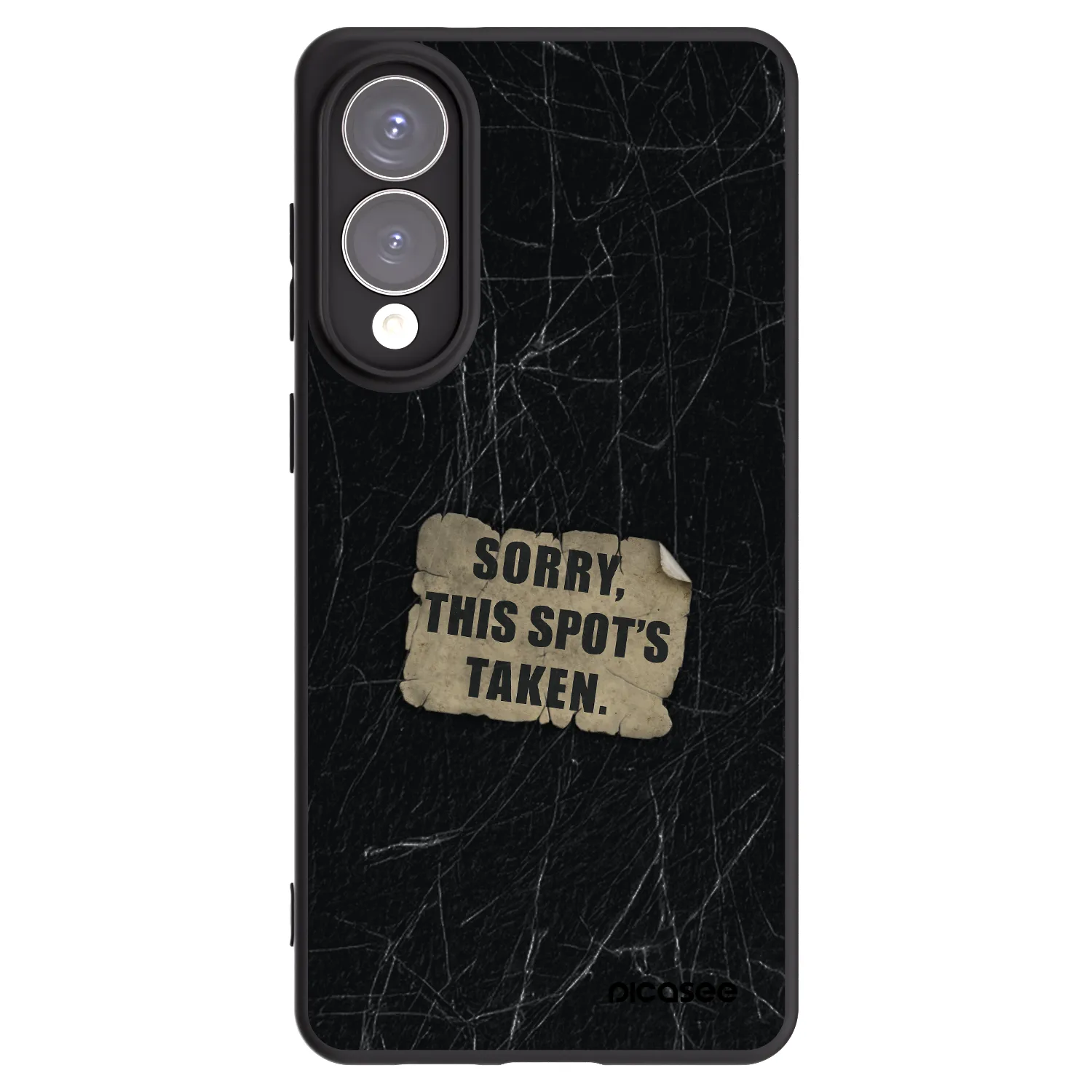 Picasee husă neagră din silicon pentru Samsung Galaxy S25 Edge 5G - SORRY