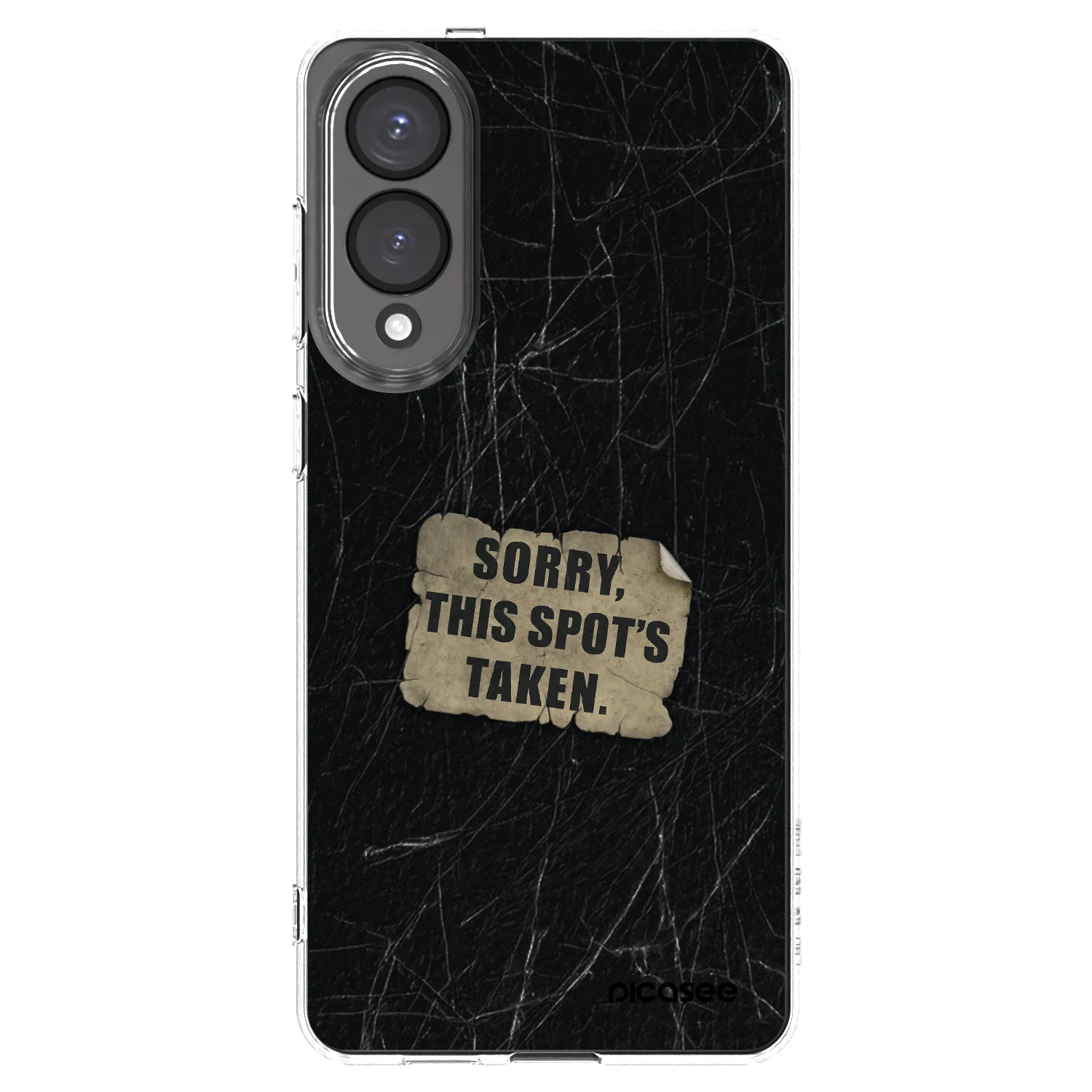 Picasee husă transparentă din silicon pentru Samsung Galaxy S25 Edge 5G - SORRY