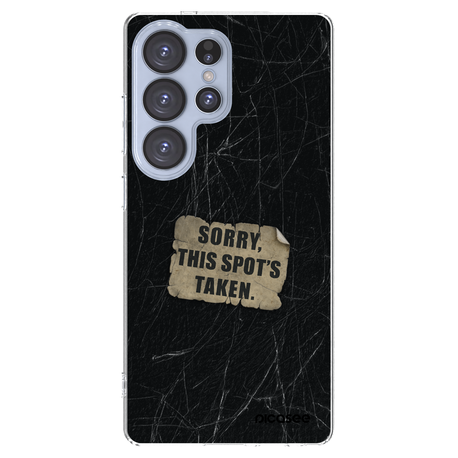Picasee husă transparentă din silicon pentru Samsung Galaxy S25 Ultra 5G - SORRY
