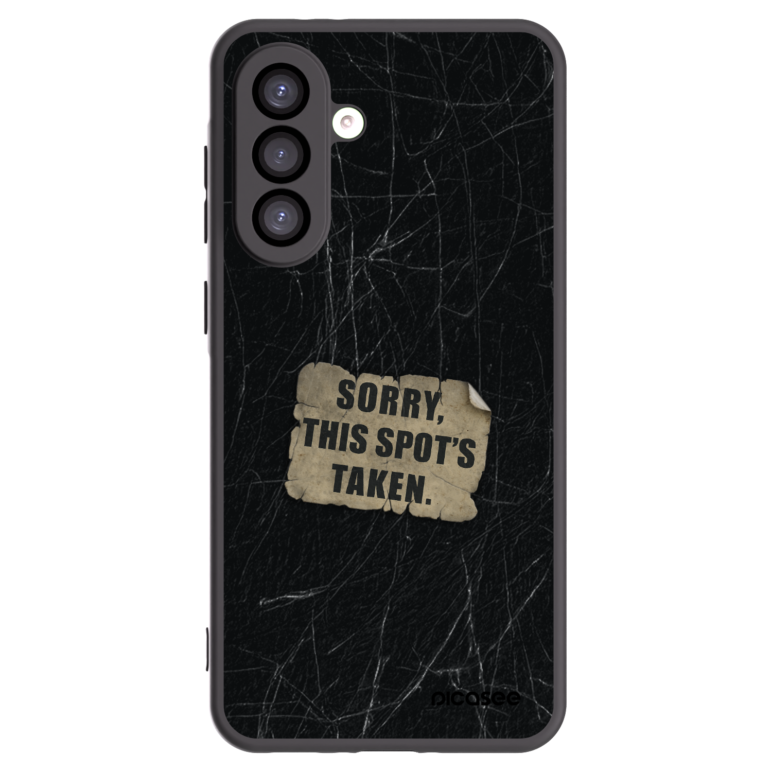 Picasee husă neagră din silicon pentru Samsung Galaxy A26 5G A266B - SORRY