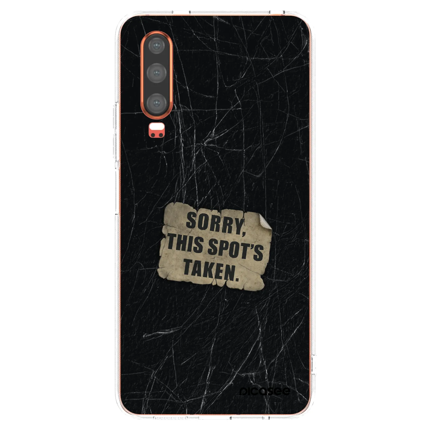 Picasee husă transparentă din silicon pentru Huawei P30 - SORRY
