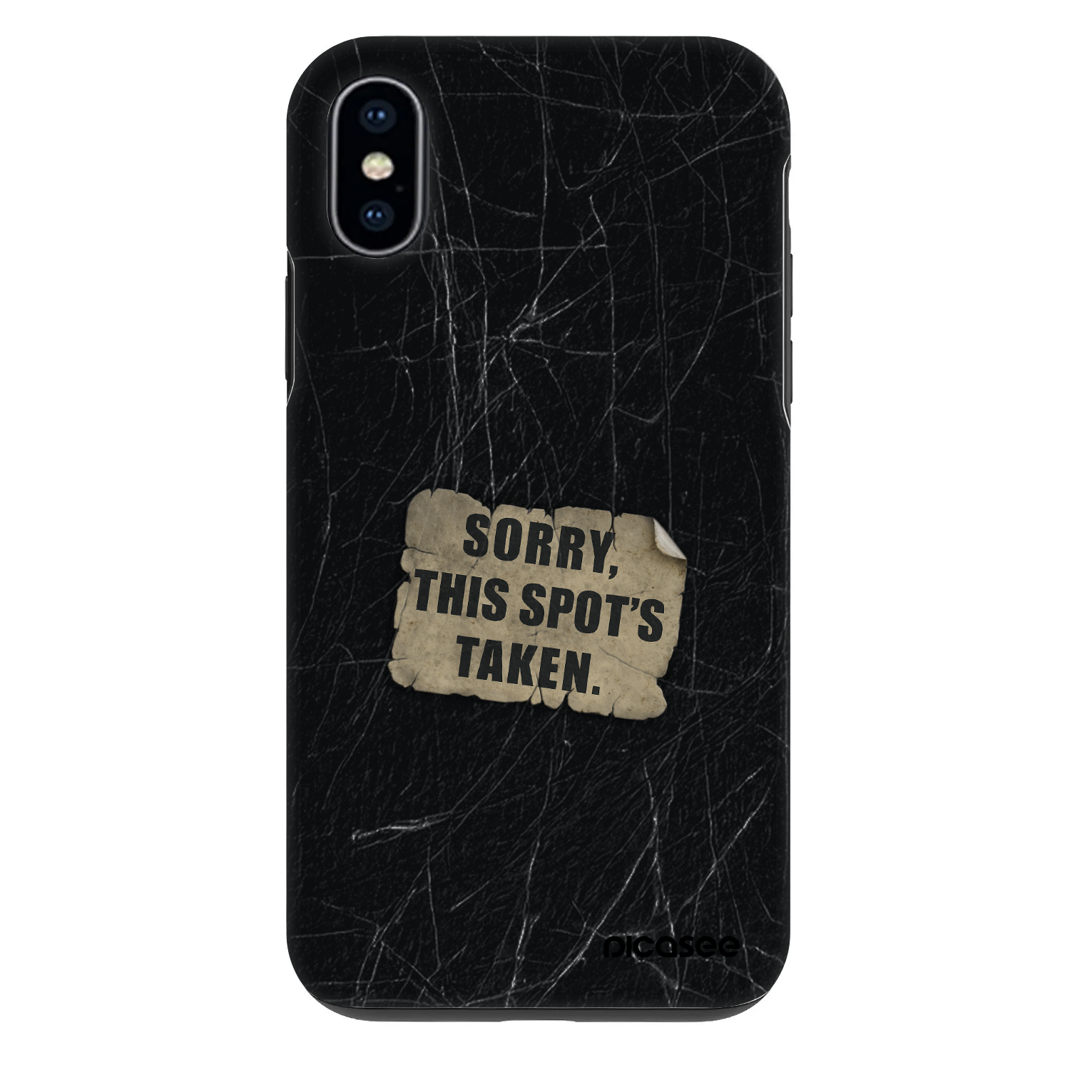 Picasee Fashion Case pentru Apple iPhone X/XS - SORRY