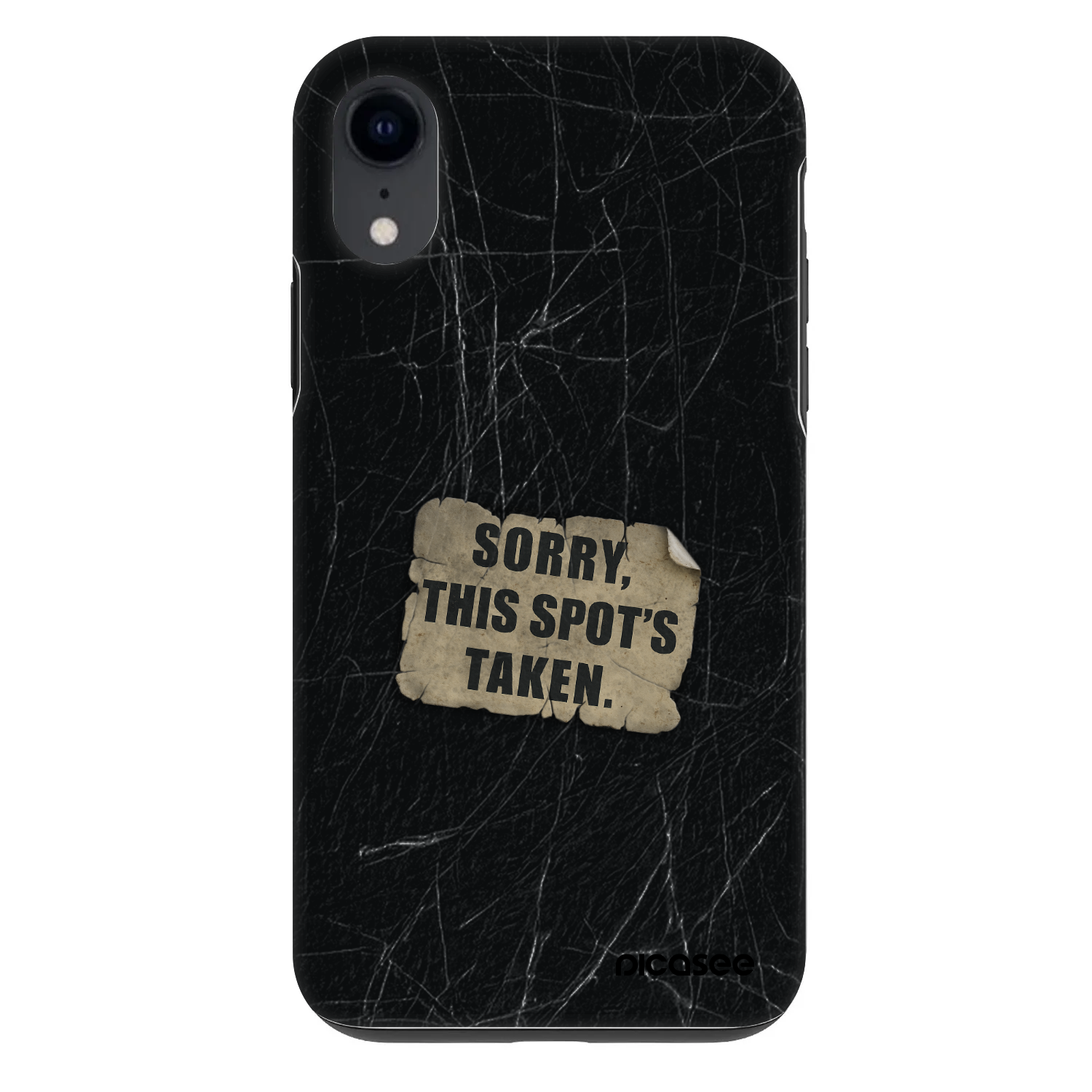 Picasee Fashion Case pentru Apple iPhone XR - SORRY