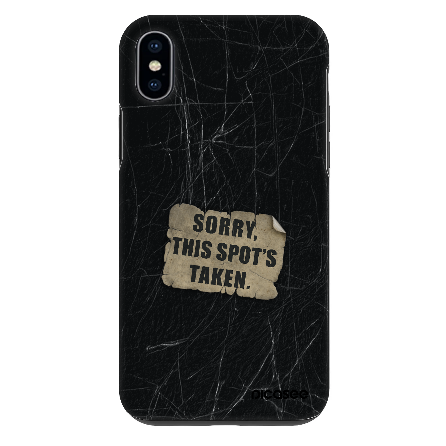 Picasee Fashion Case pentru Apple iPhone XS Max - SORRY
