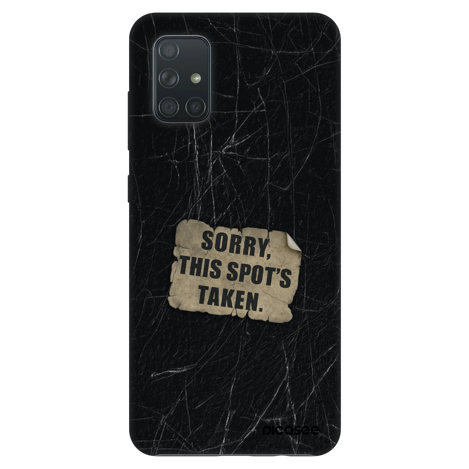 Picasee Fashion Case pentru Samsung Galaxy A71 A715F - SORRY