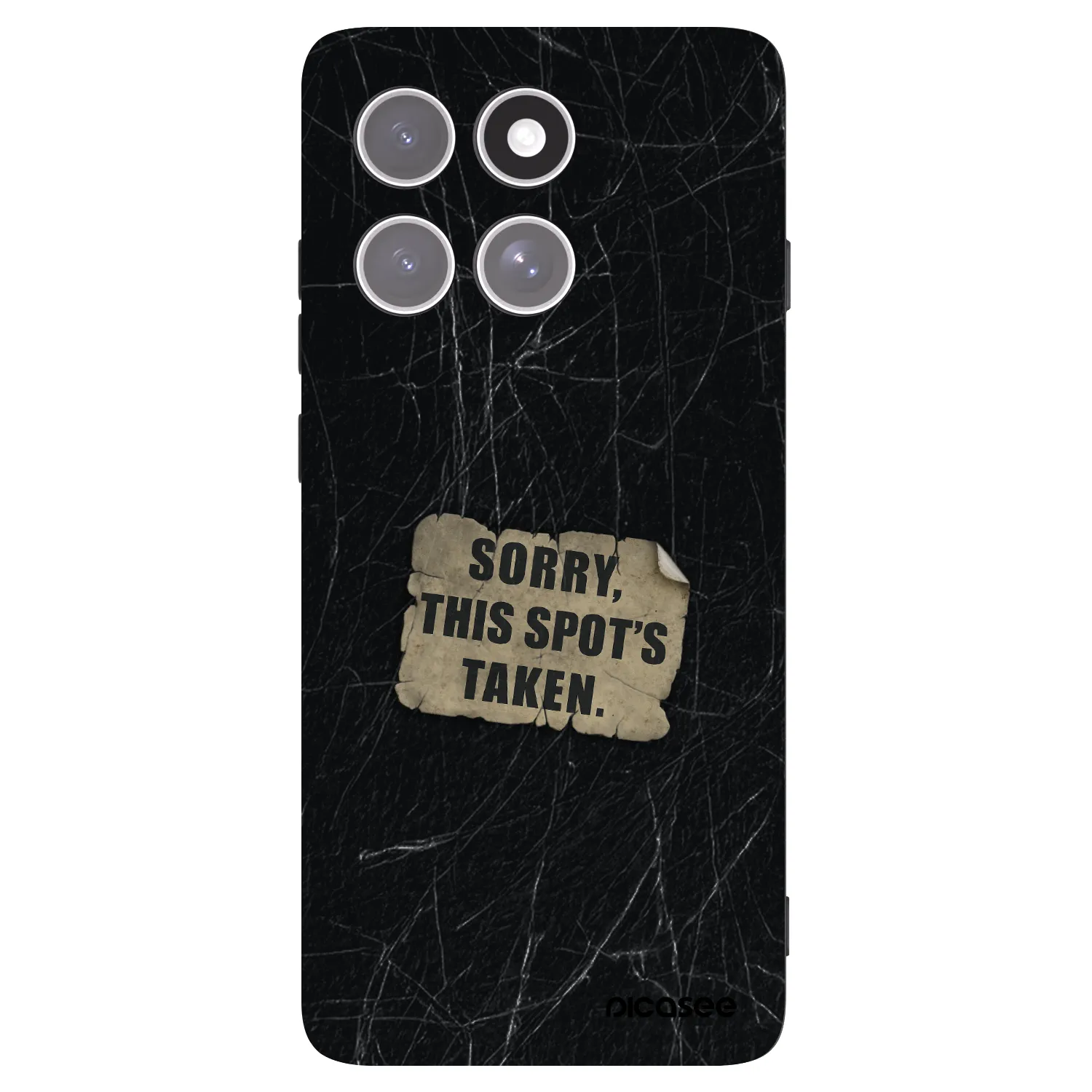 Picasee husă neagră din silicon pentru Motorola Edge 60 Pro - SORRY