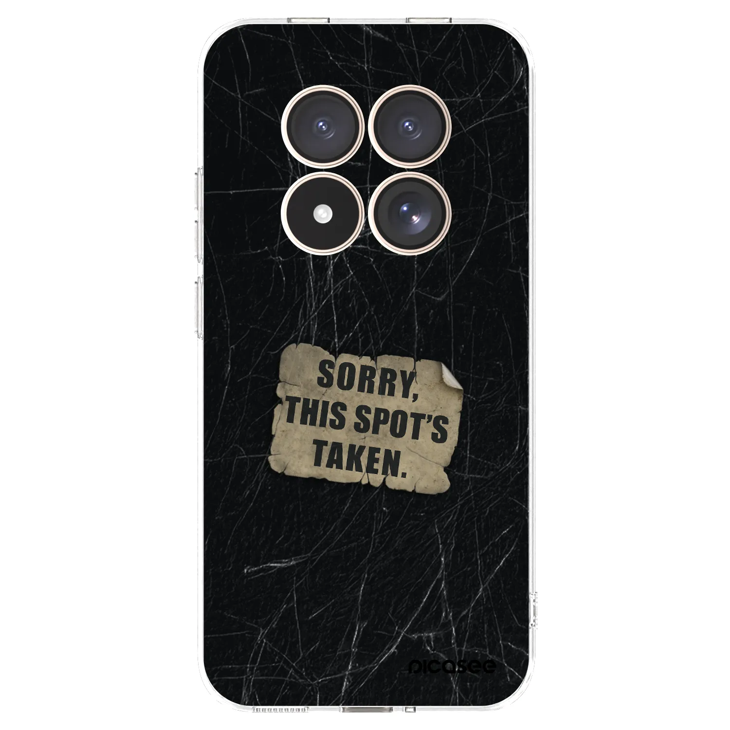 Picasee husă transparentă din silicon pentru Xiaomi Redmi Note 15 Pro 4G - SORRY