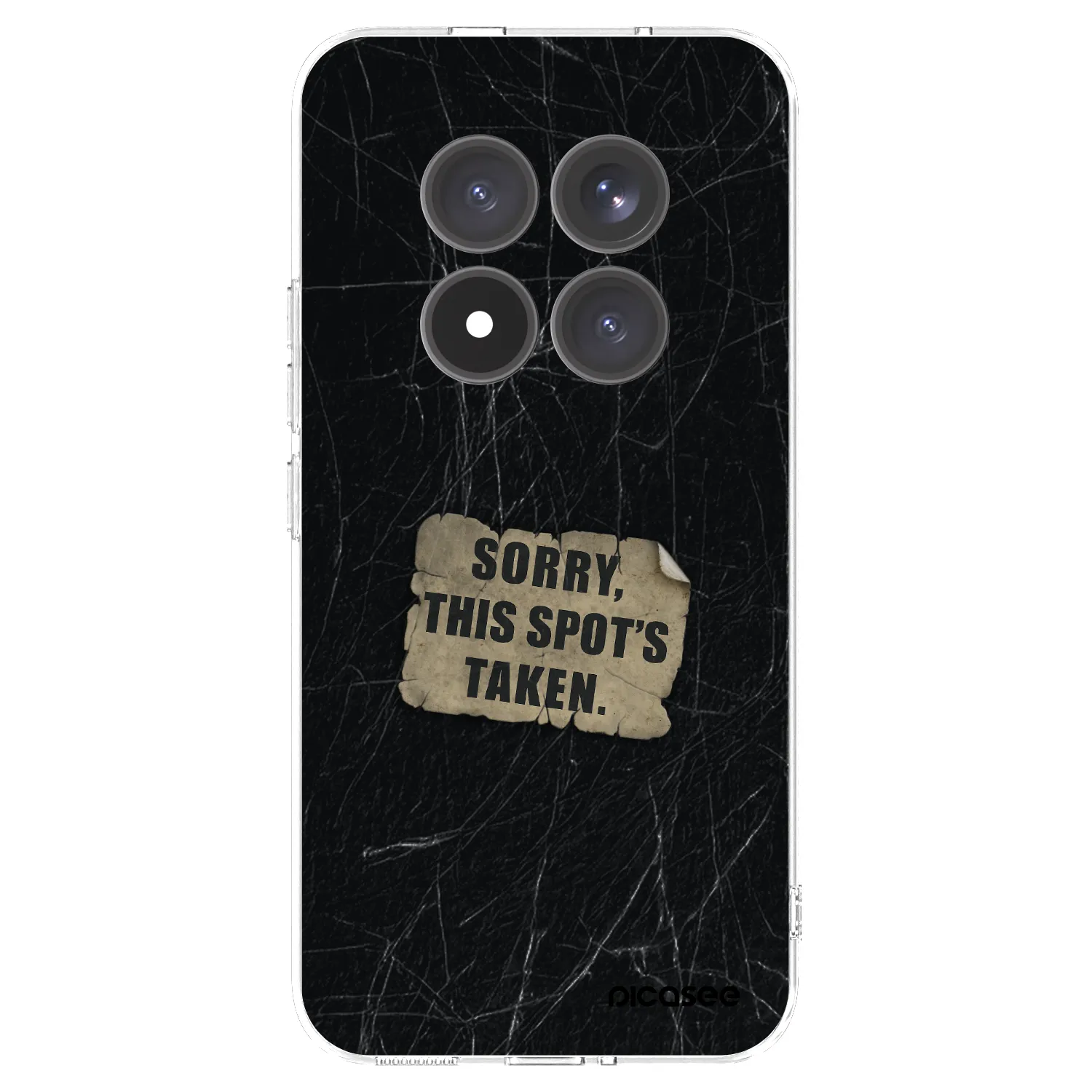 Picasee husă transparentă din silicon pentru Xiaomi Redmi Note 15 Pro+ - SORRY