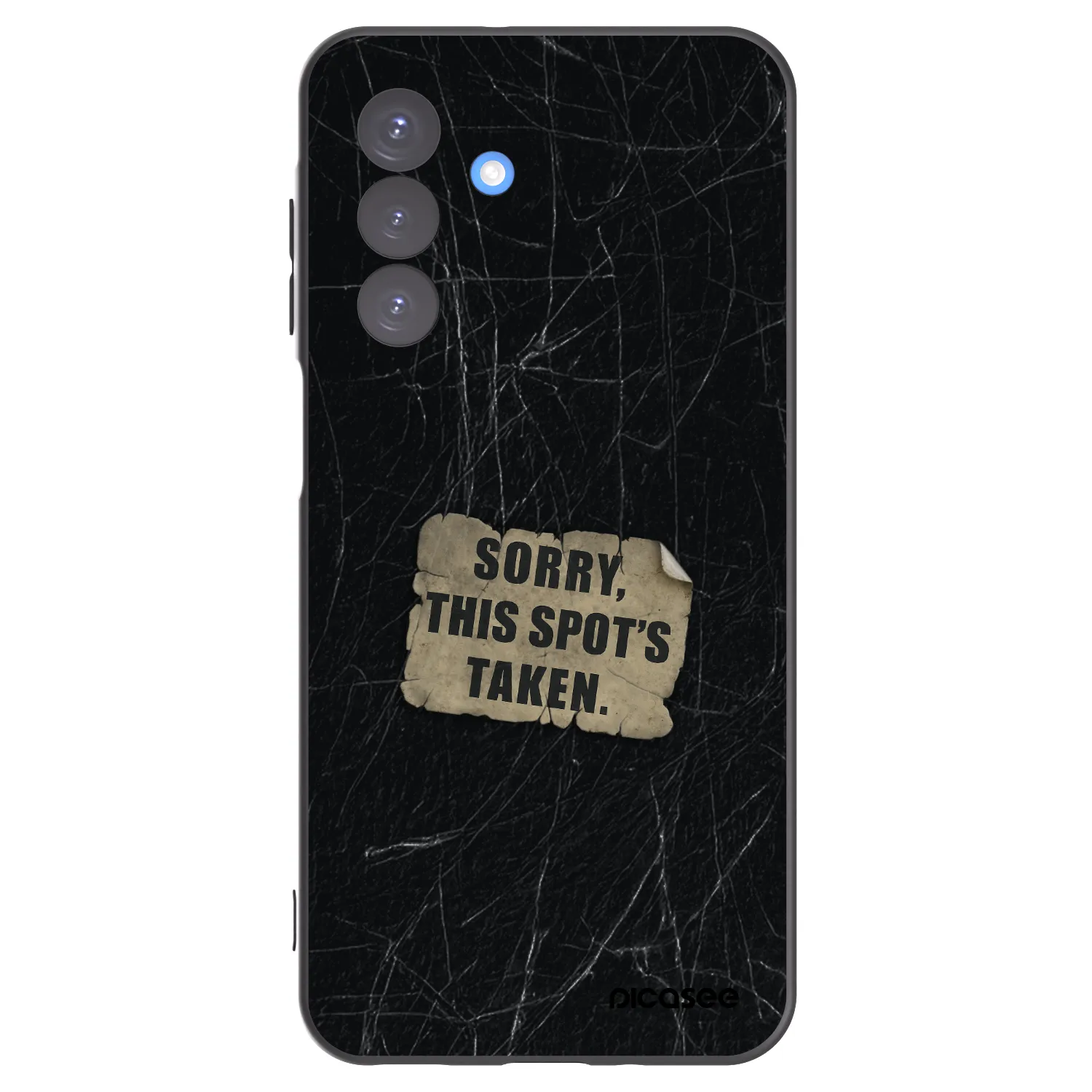 Picasee husă neagră din silicon pentru Samsung Galaxy A17 5G - SORRY