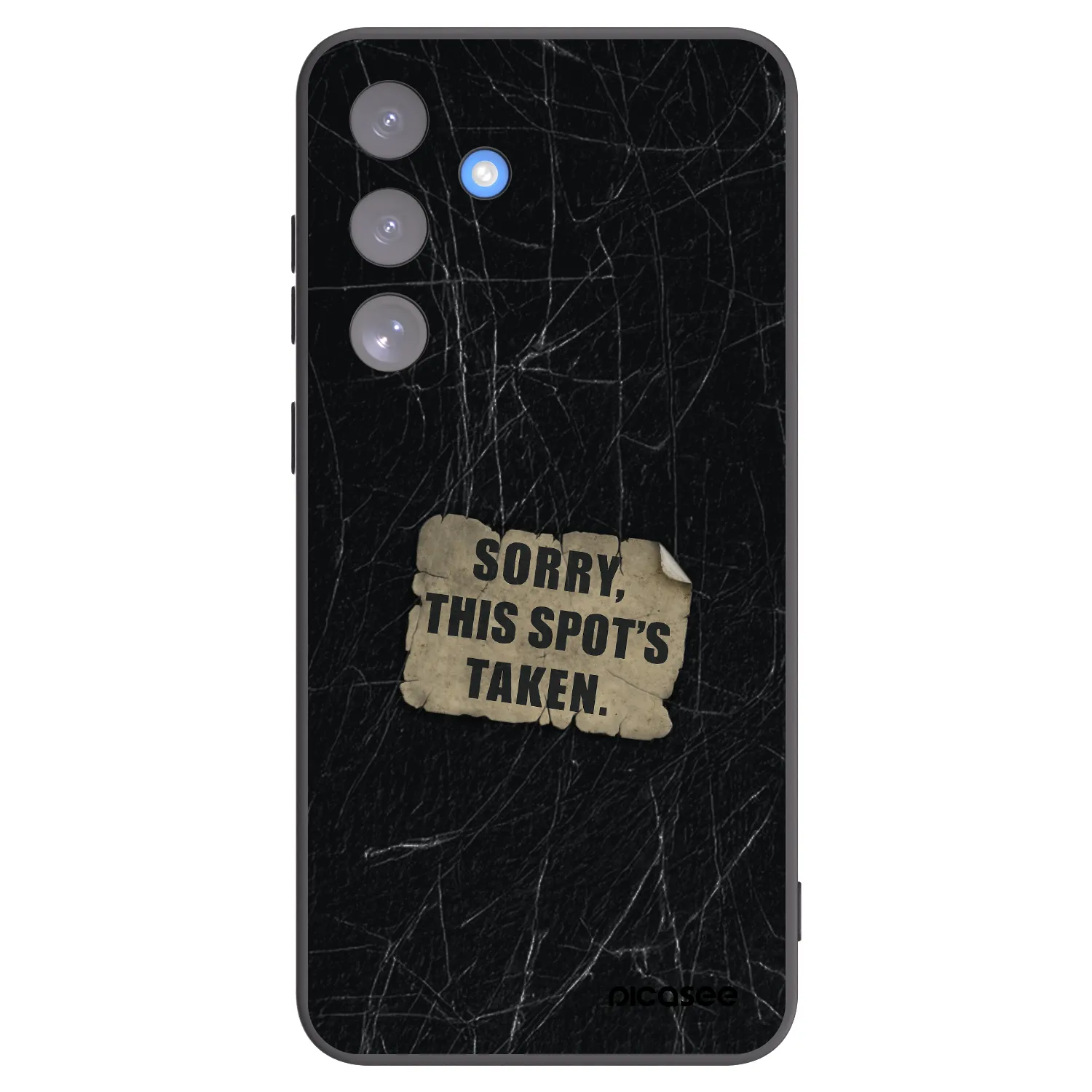 Picasee husă neagră din silicon pentru Samsung Galaxy S25 FE 5G - SORRY