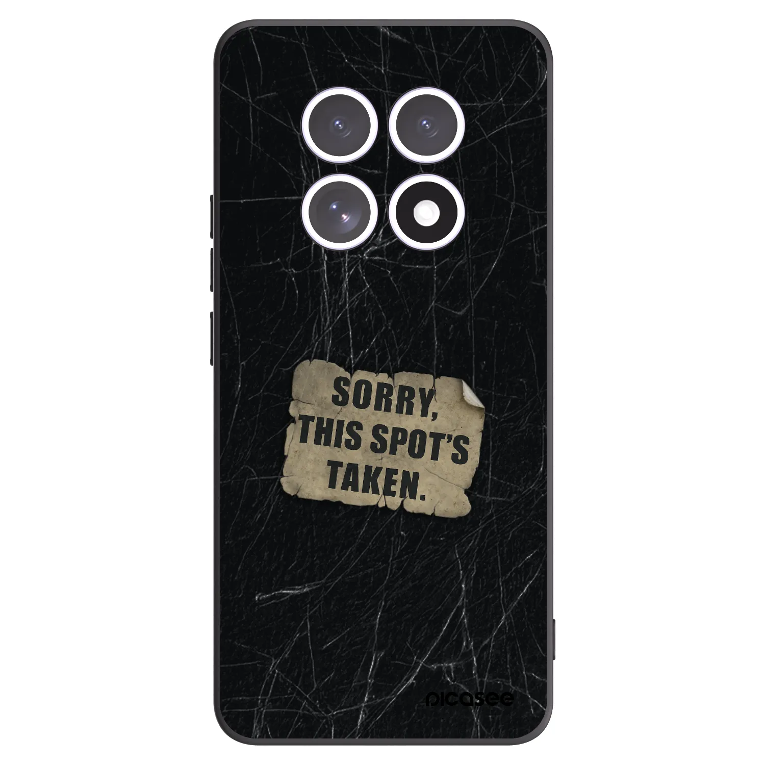 Picasee husă neagră din silicon pentru Xiaomi Redmi Note 15 - SORRY