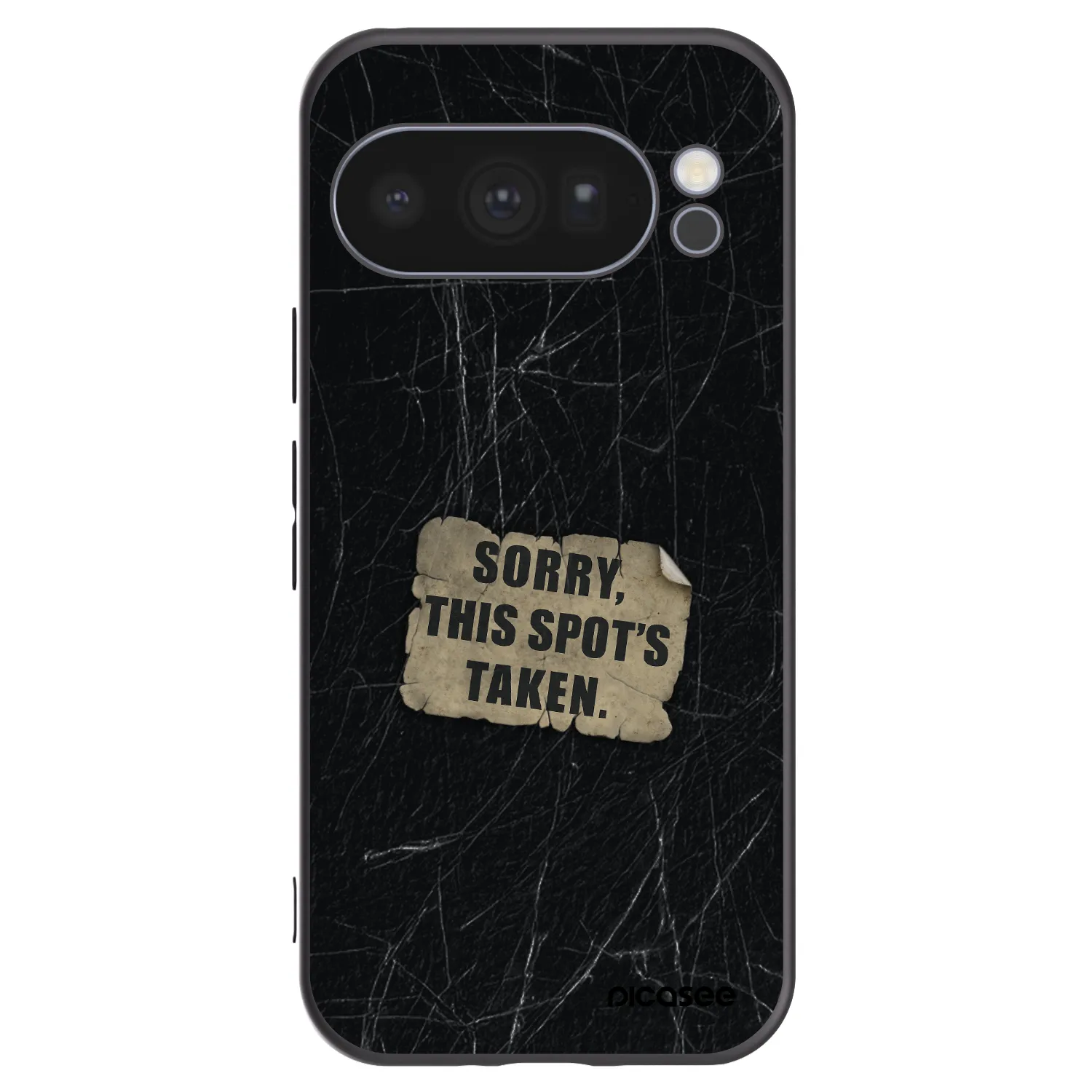 Picasee husă neagră din silicon pentru Google Pixel 10 Pro - SORRY