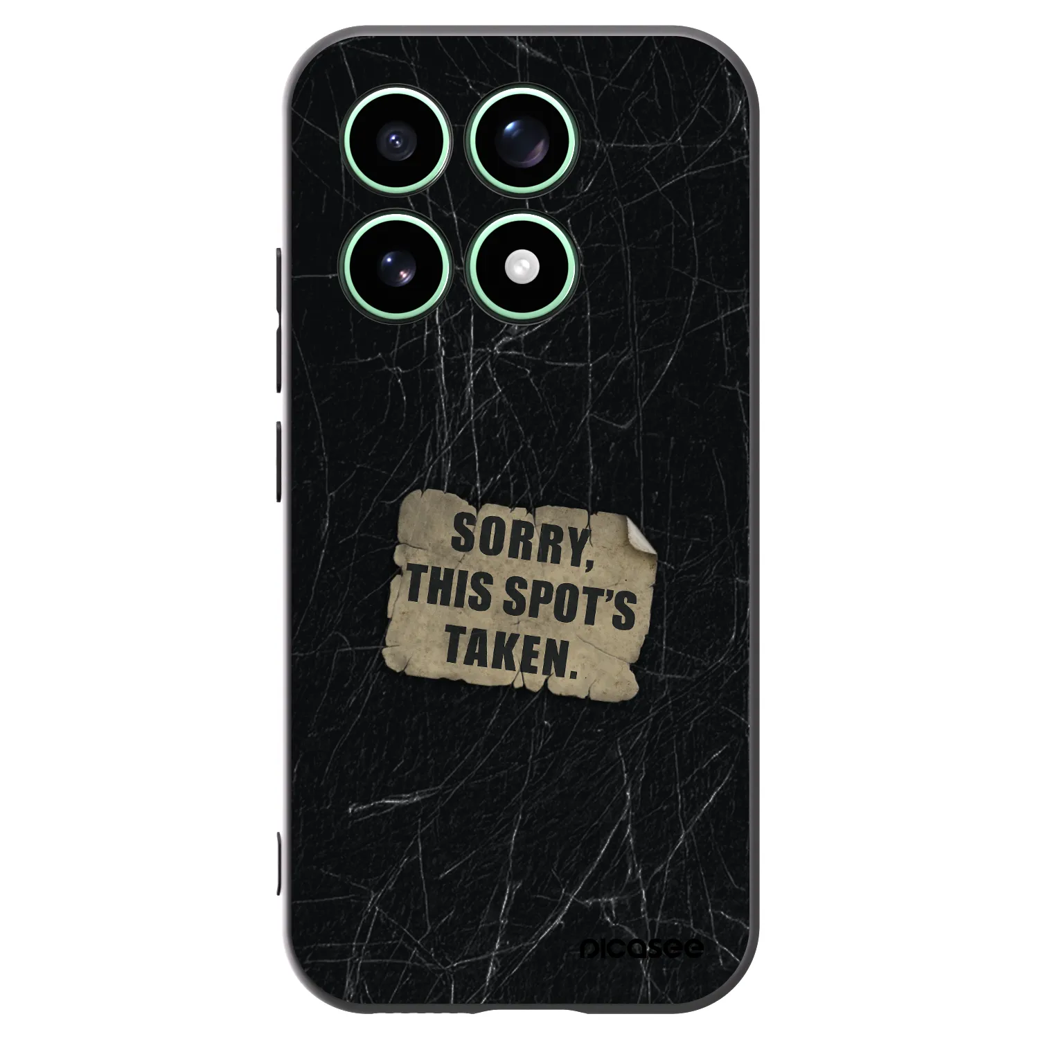 Picasee husă neagră din silicon pentru Xiaomi 17 - SORRY