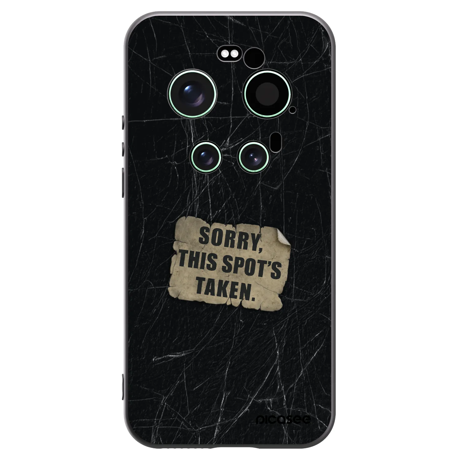 Picasee husă neagră din silicon pentru Xiaomi 17 Ultra - SORRY