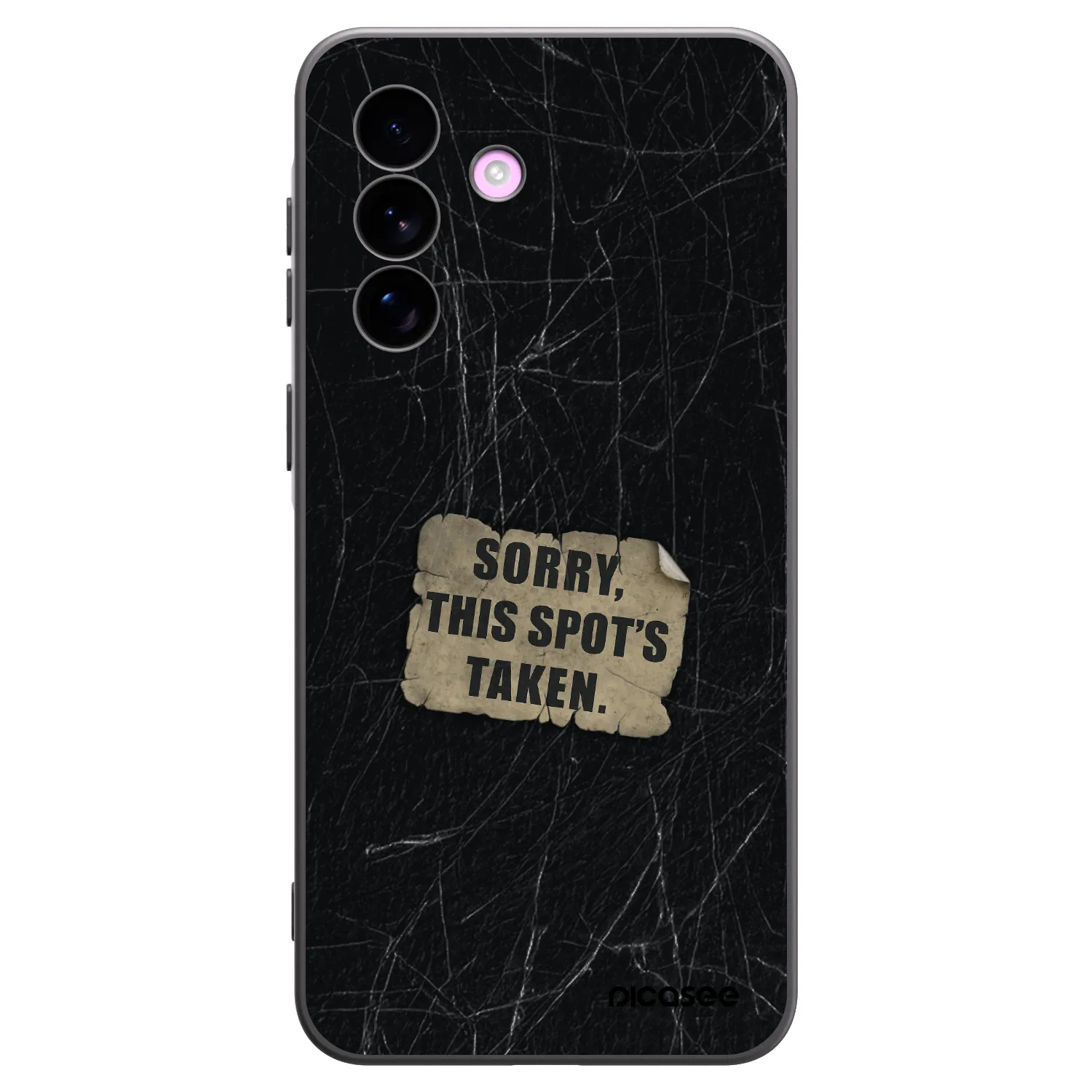 Picasee husă neagră din silicon pentru Samsung Galaxy A57 5G - SORRY